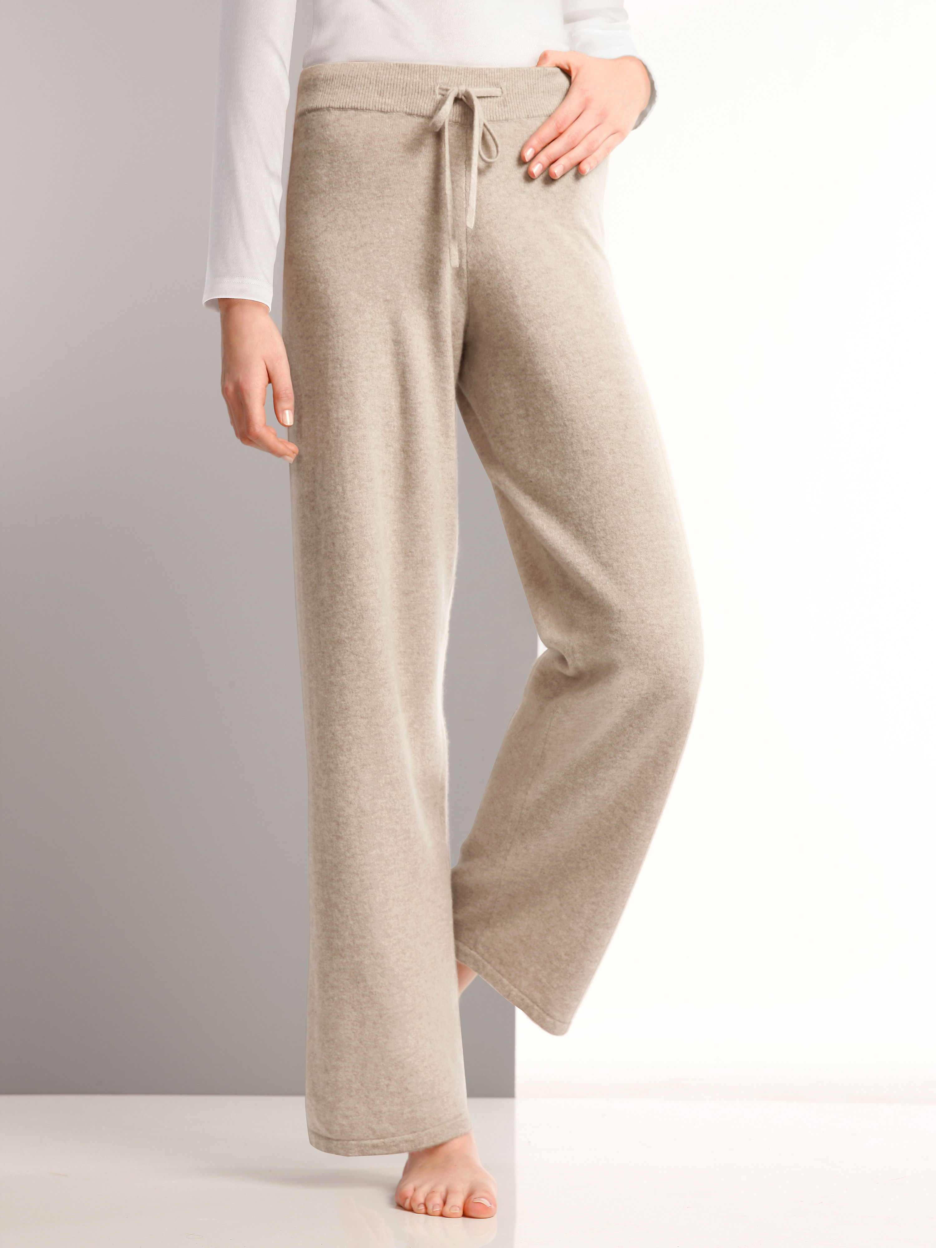 Image of Trousers cashmere grey