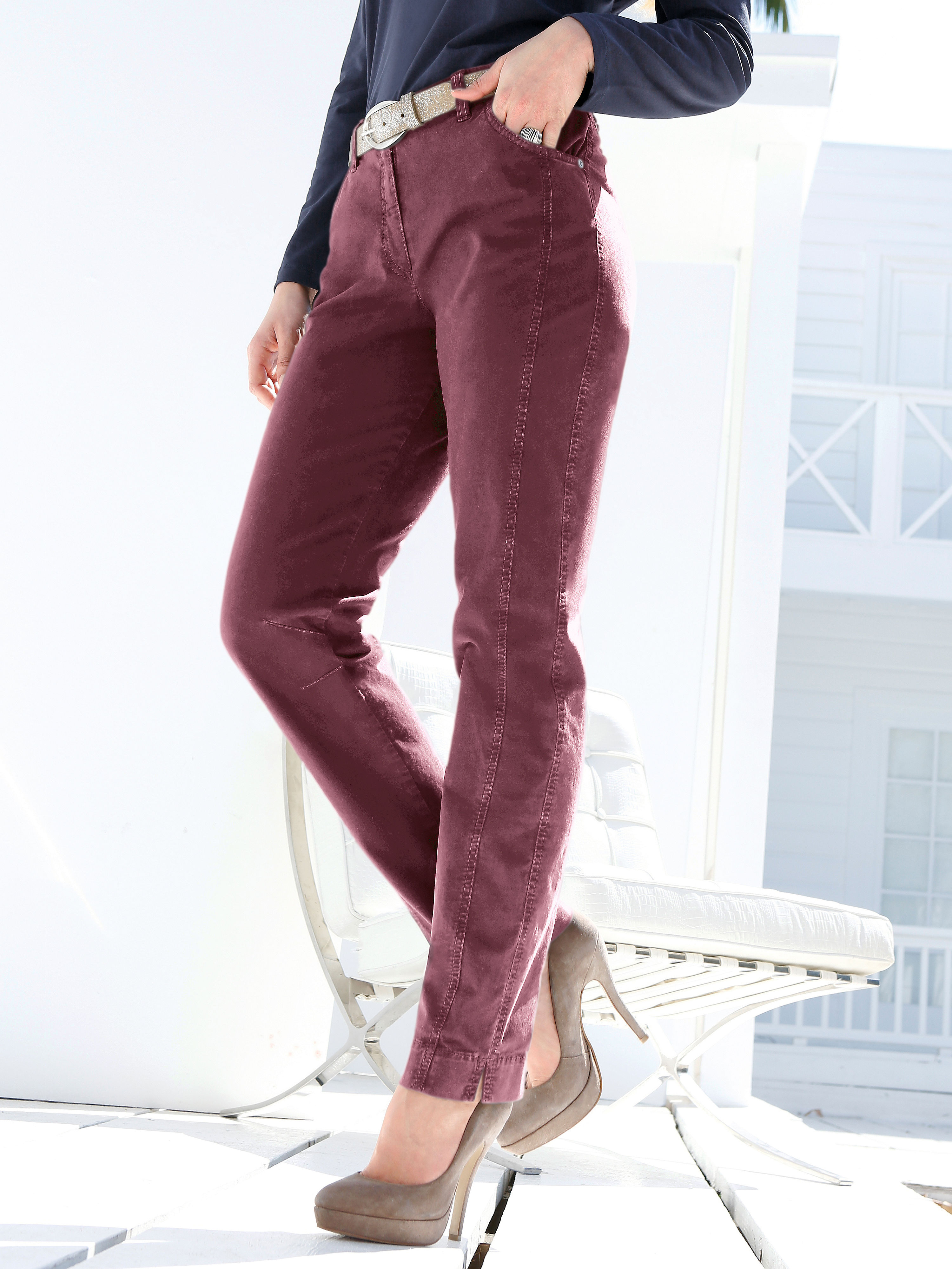 Image of Trousers KjBrand red