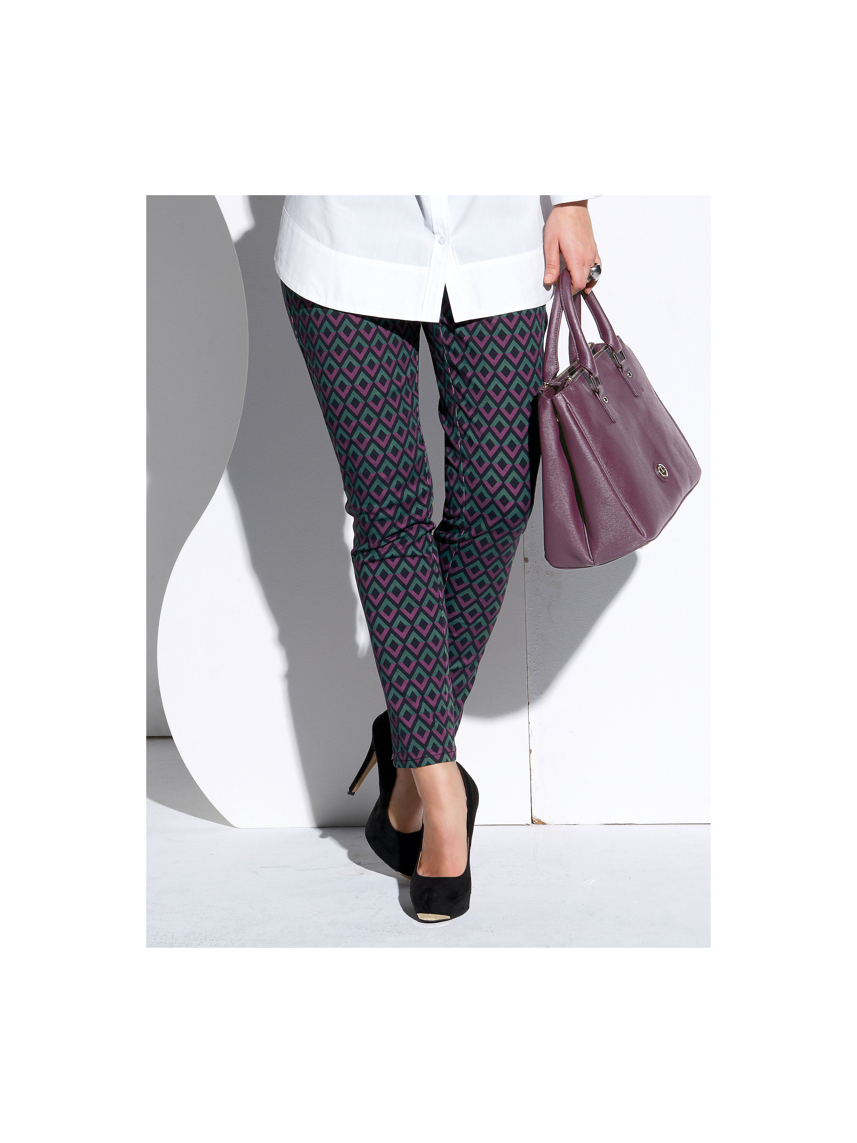 Image of Trousers Anna Aura multicoloured