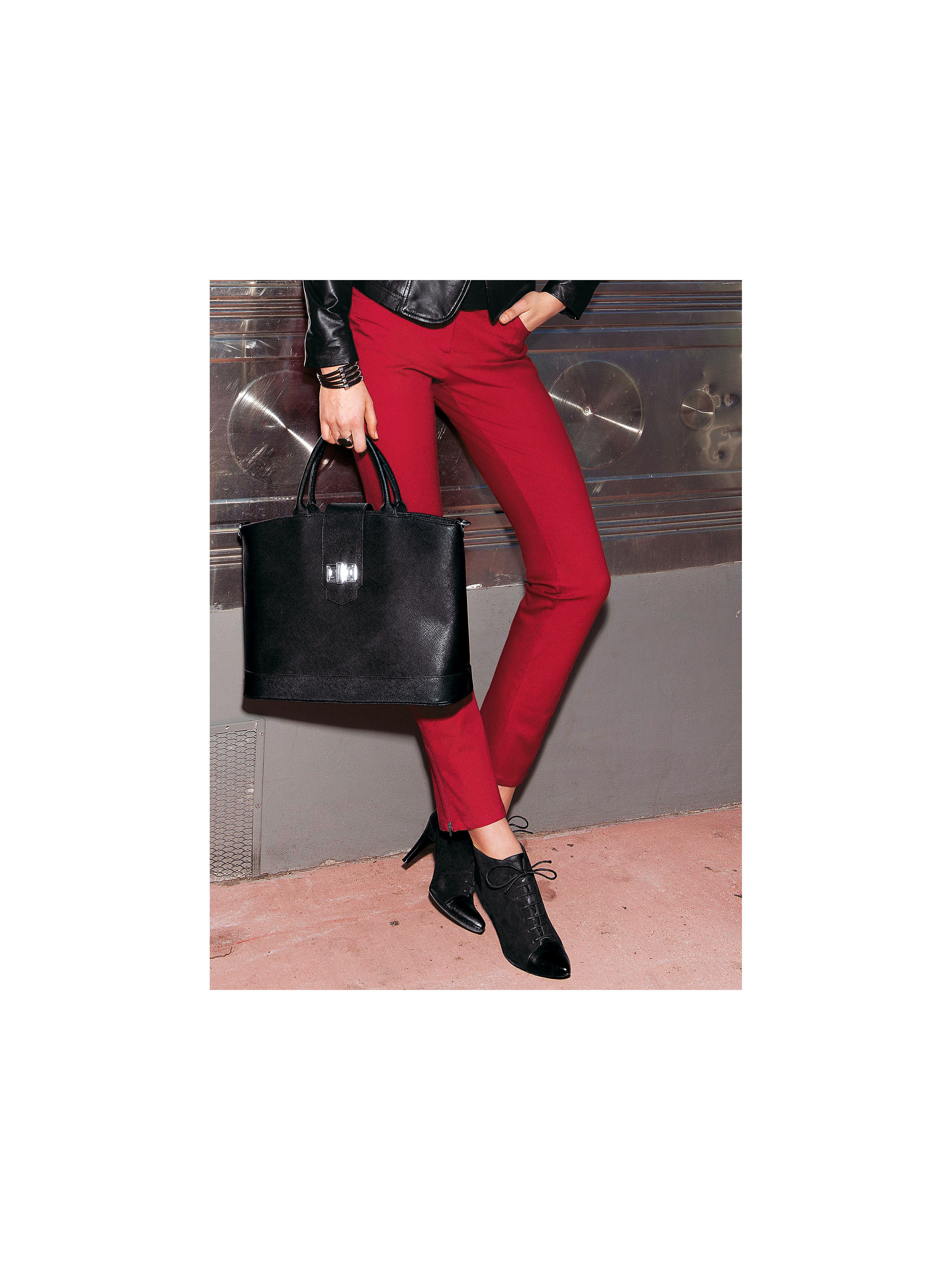 Image of Trousers Uta Raasch red