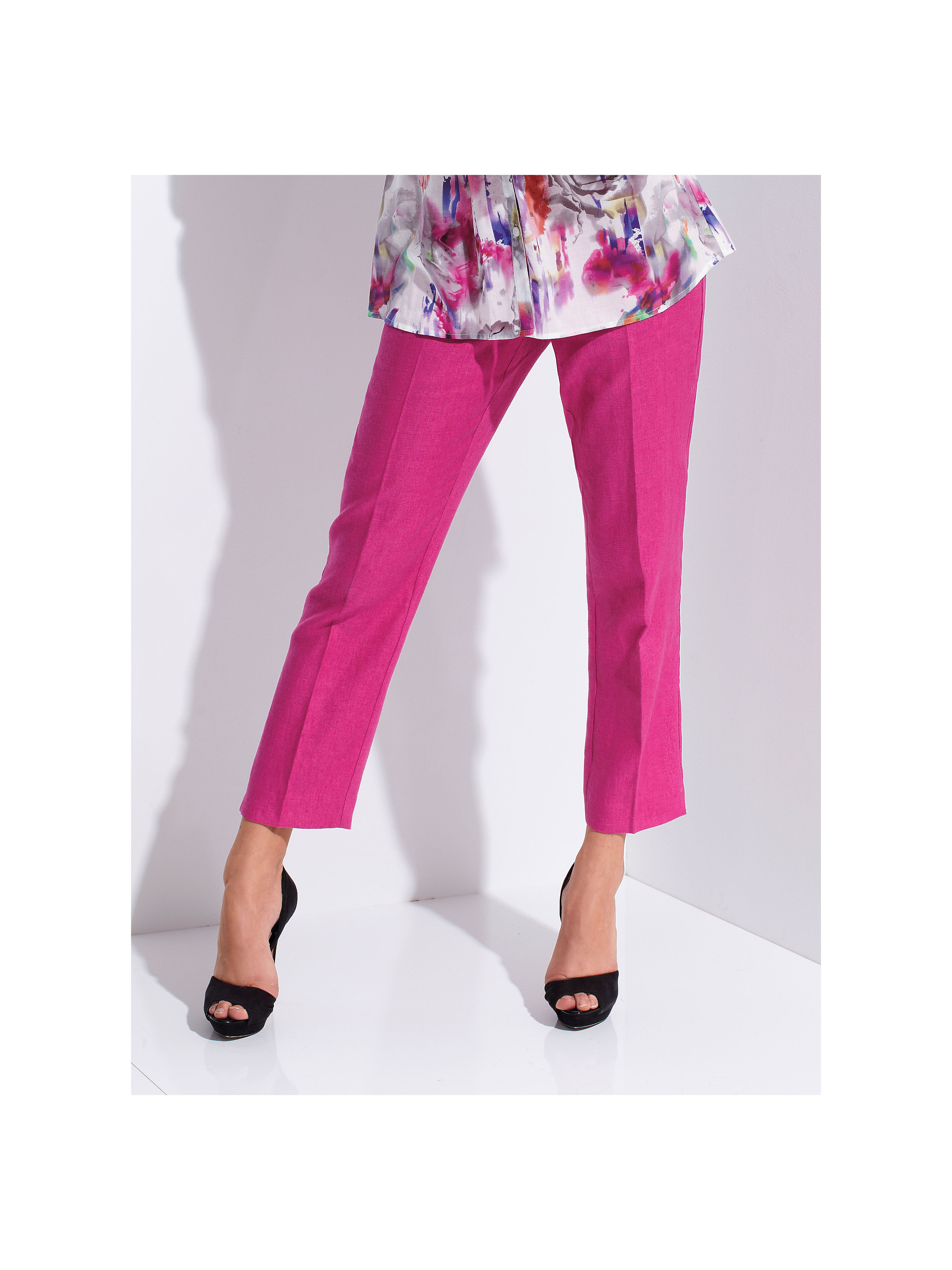 Image of Trousers Peter Hahn bright pink