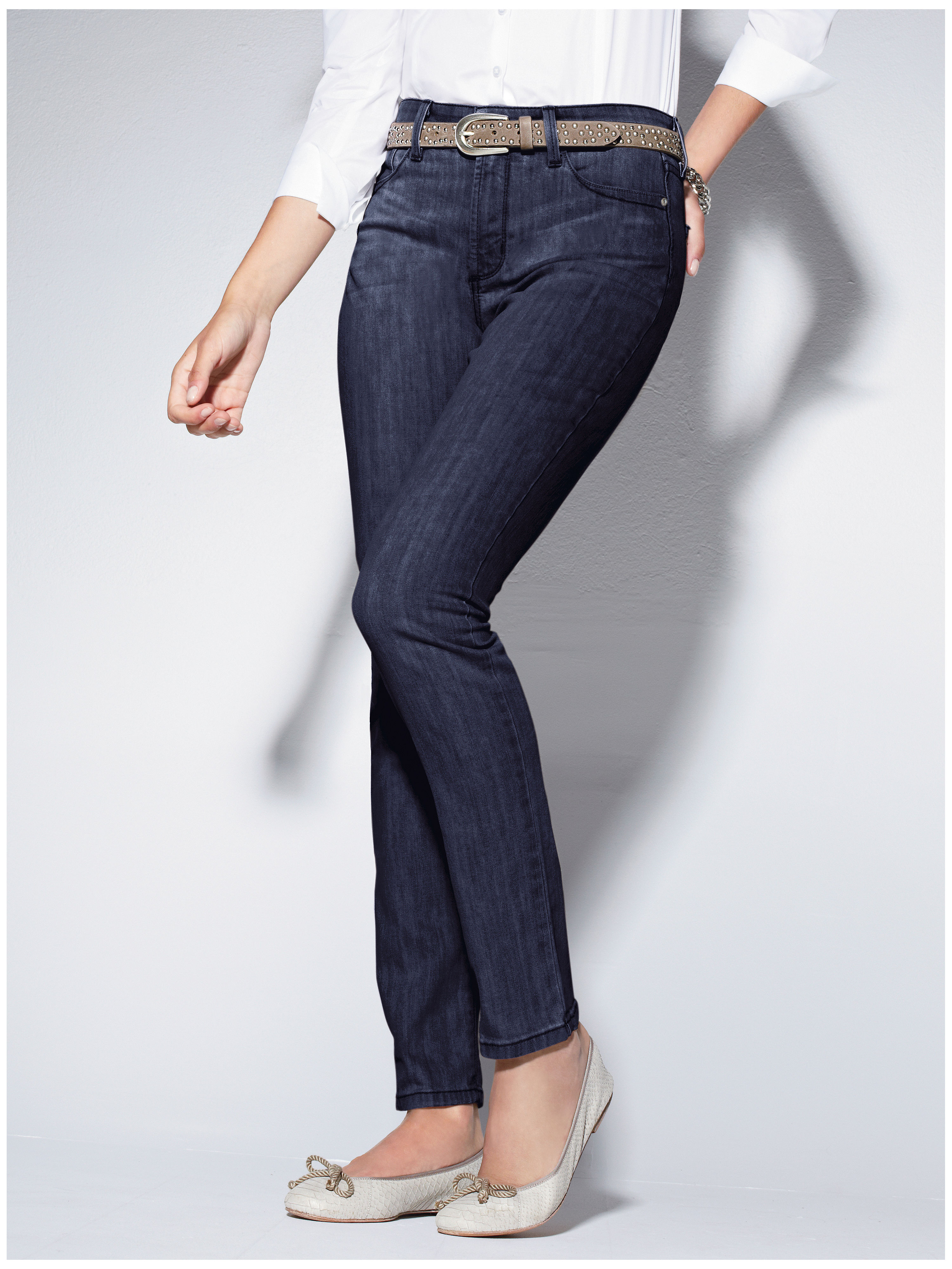 Image of Jeggings NYDJ blue size: 34