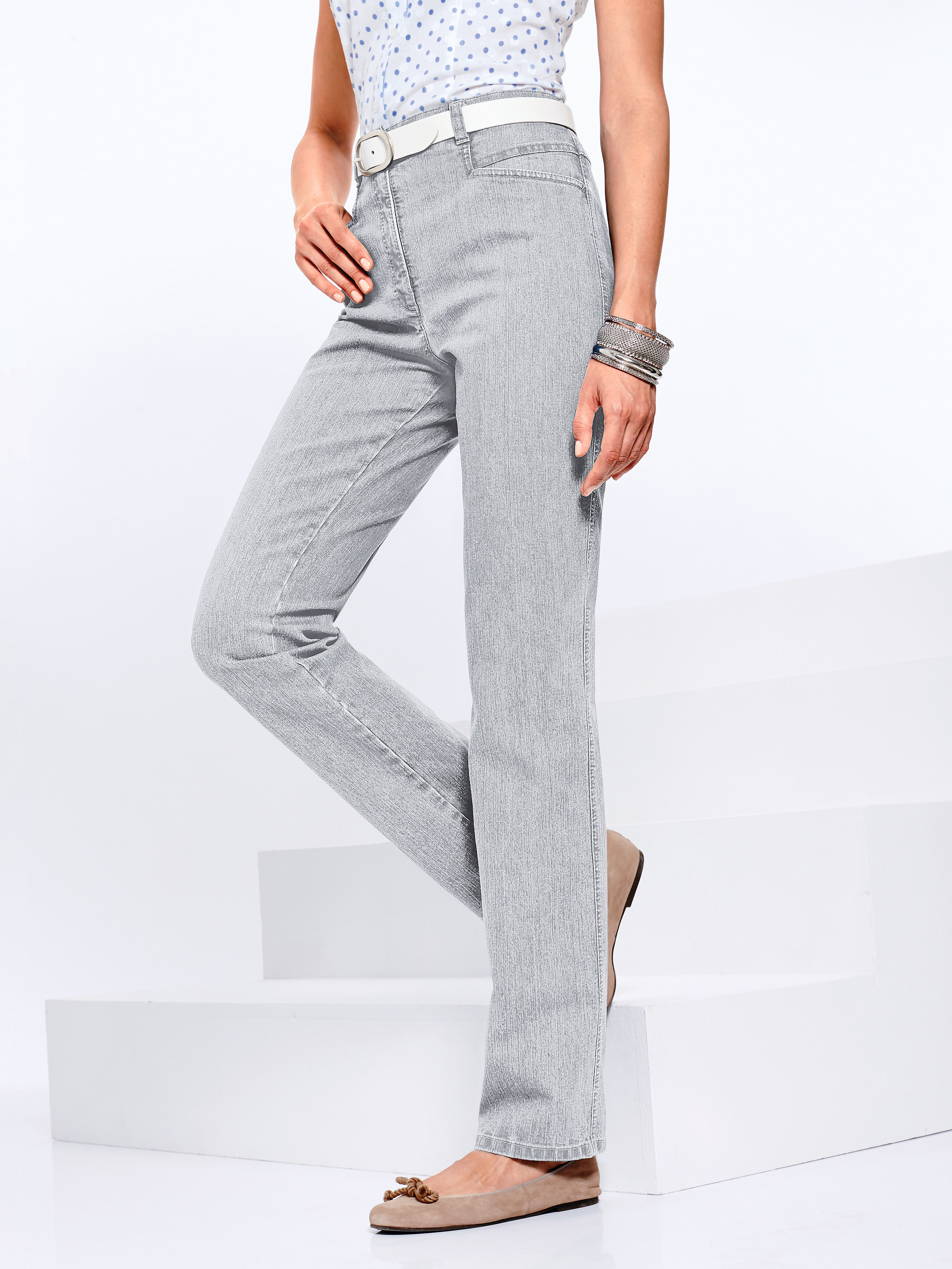 Image of Jeans Raphaela by Brax grey
