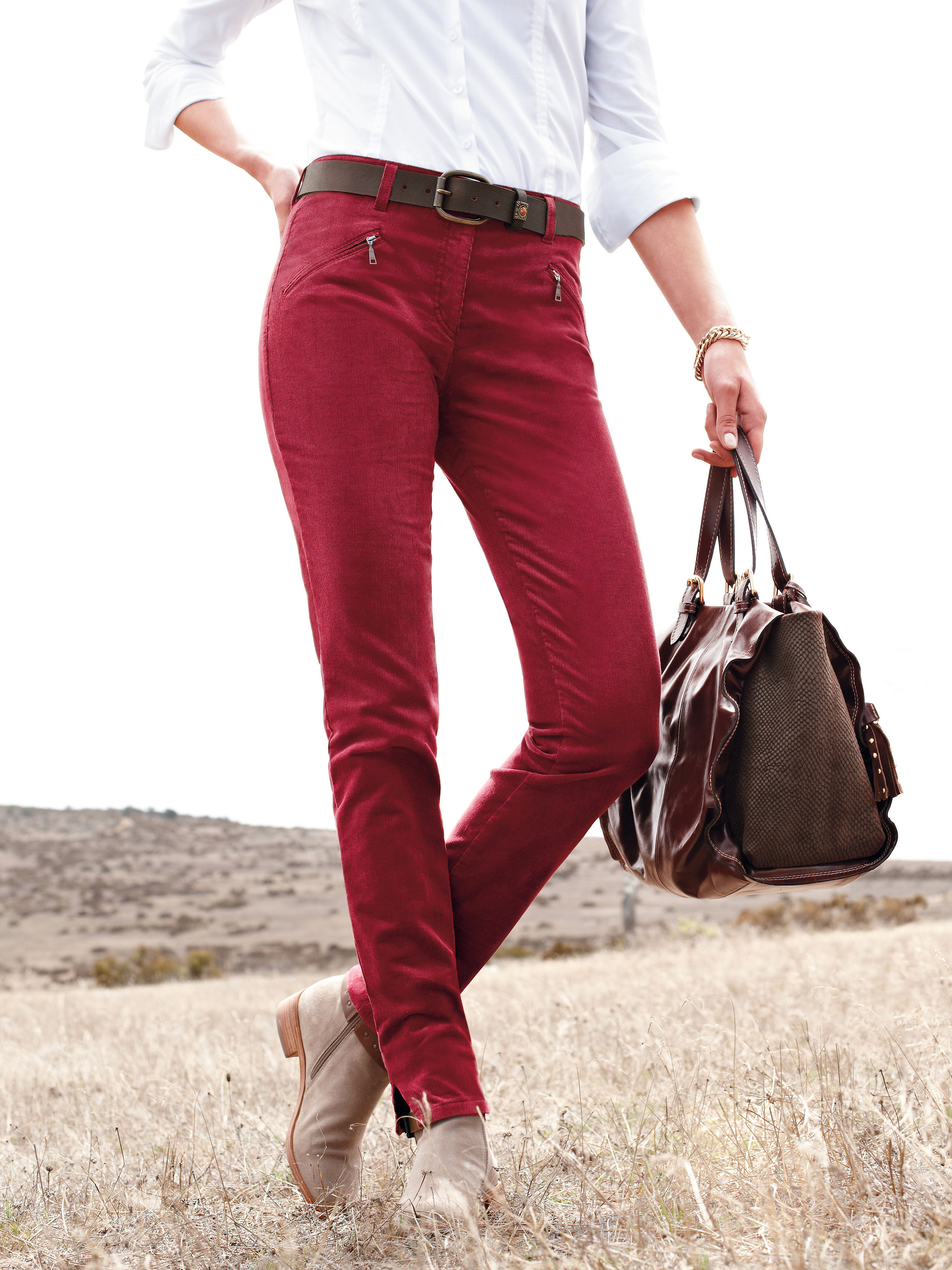 Image of Trousers Brax Feel Good red size: 12