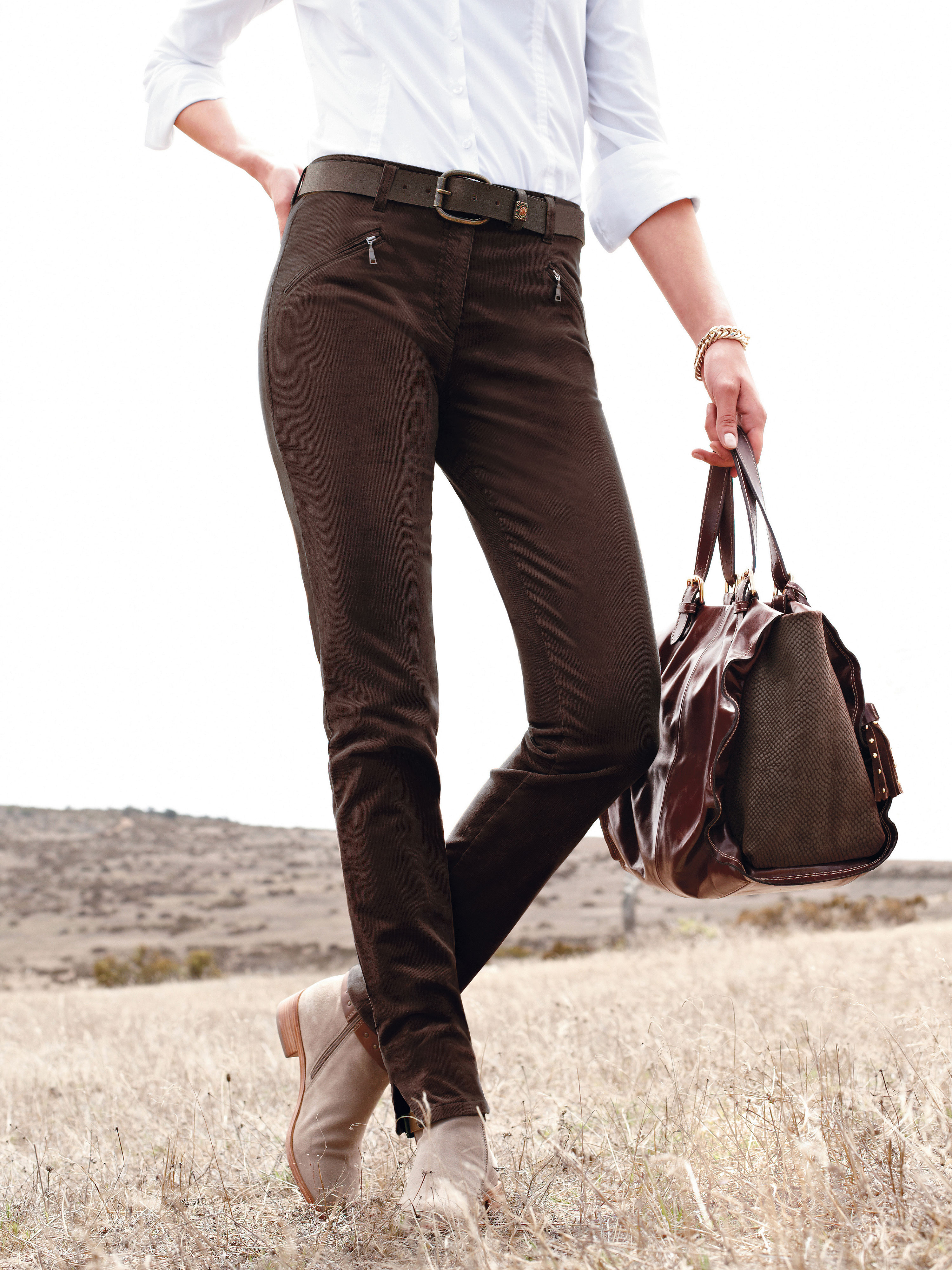 Image of Trousers Brax Feel Good brown size: 10s