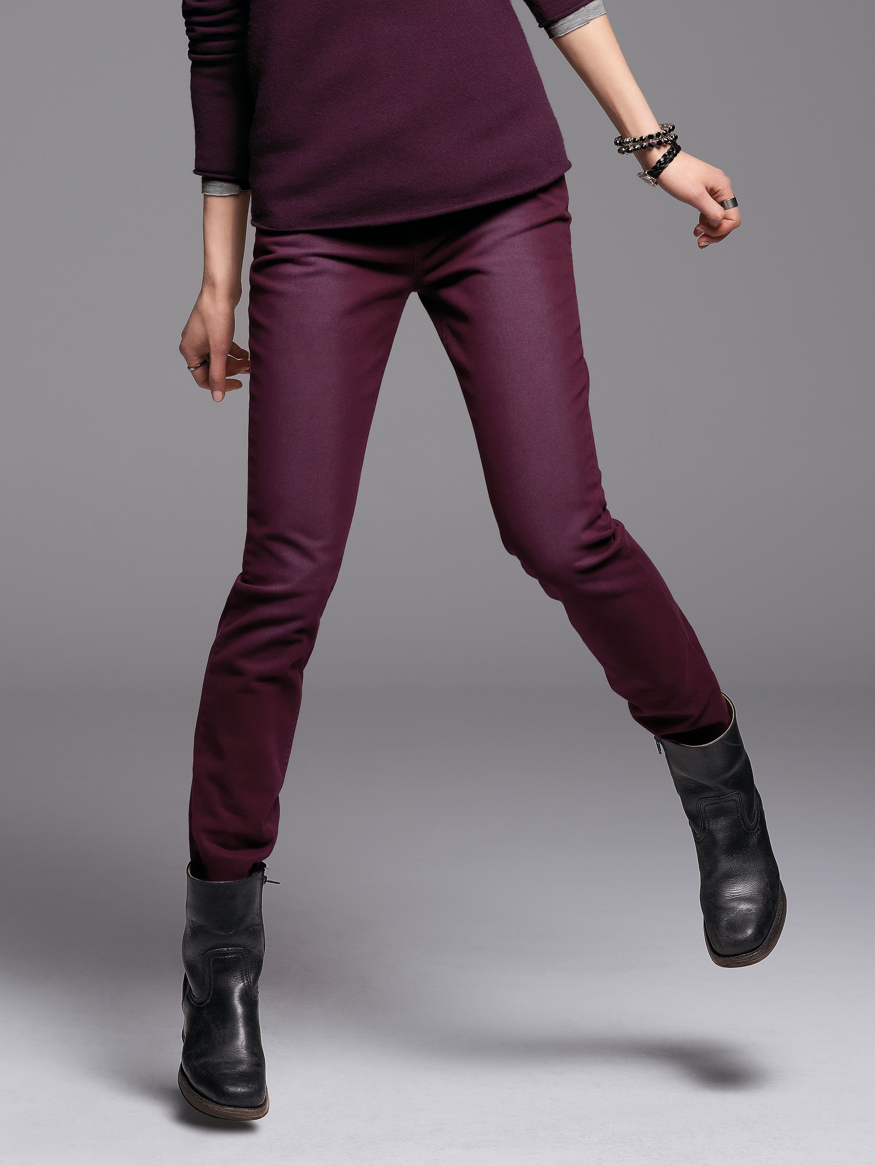 Image of Jeans Looxent purple