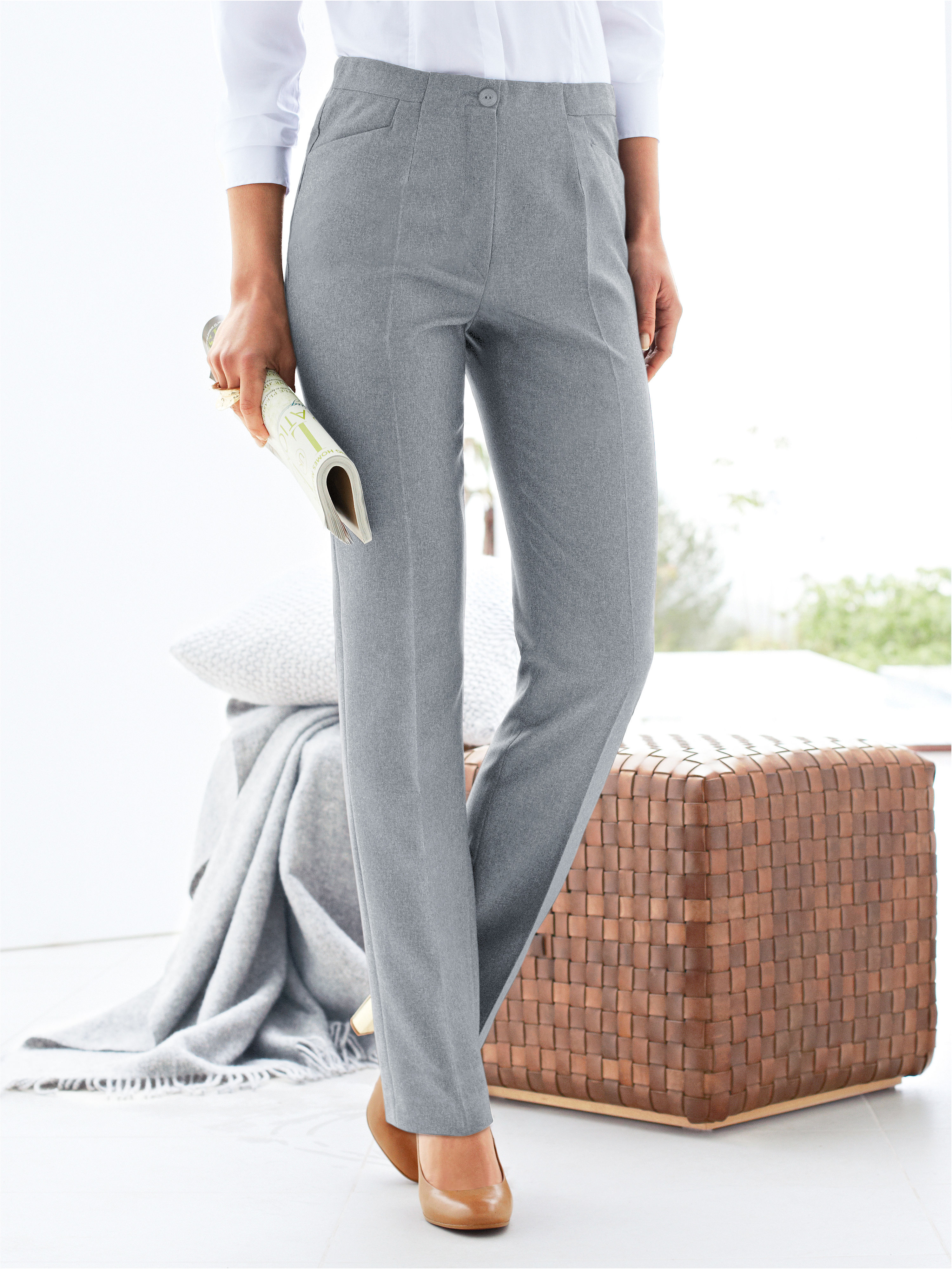Image of Thermal trousers Peter Hahn grey