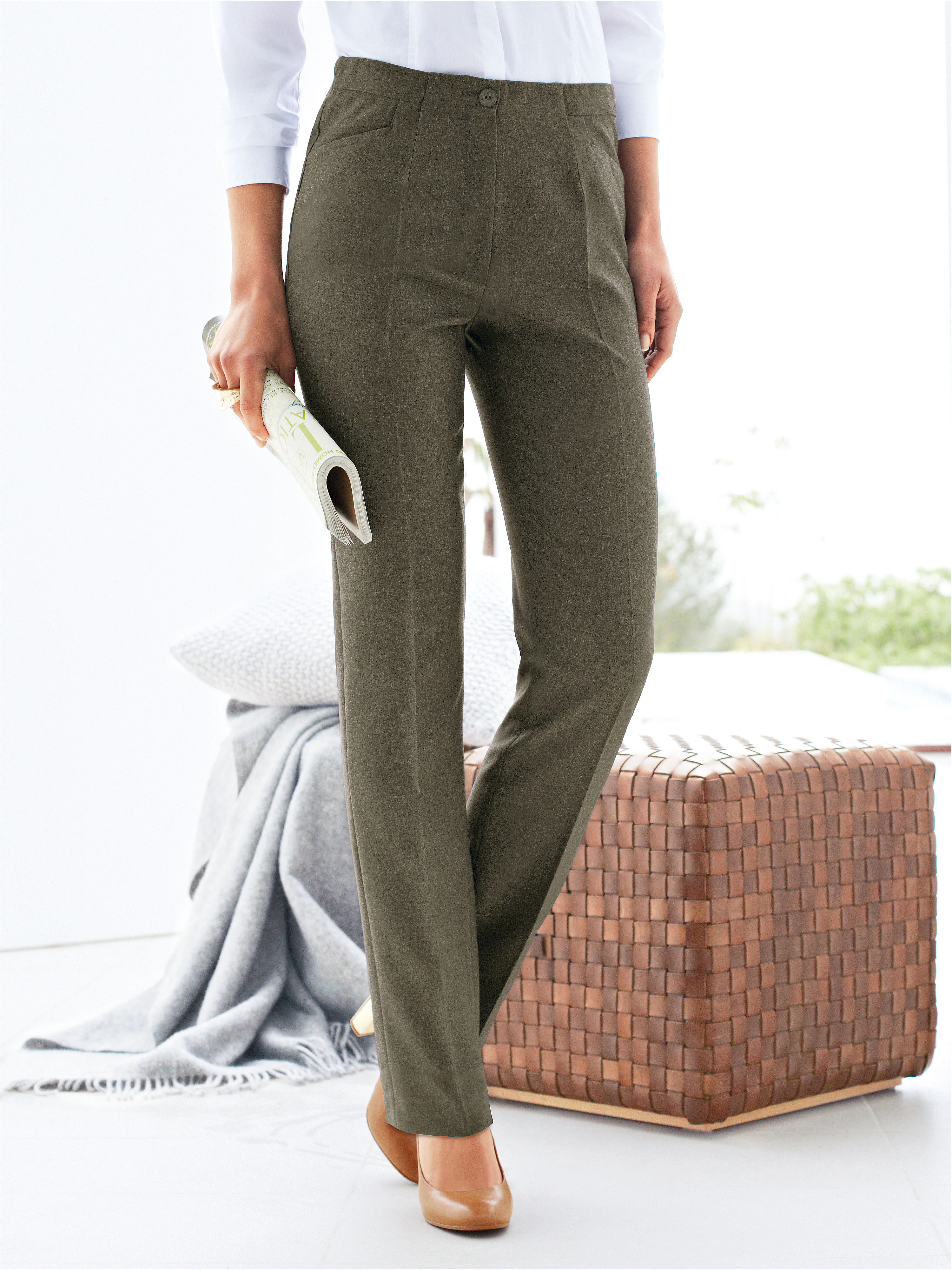 Image of Thermal trousers Peter Hahn green