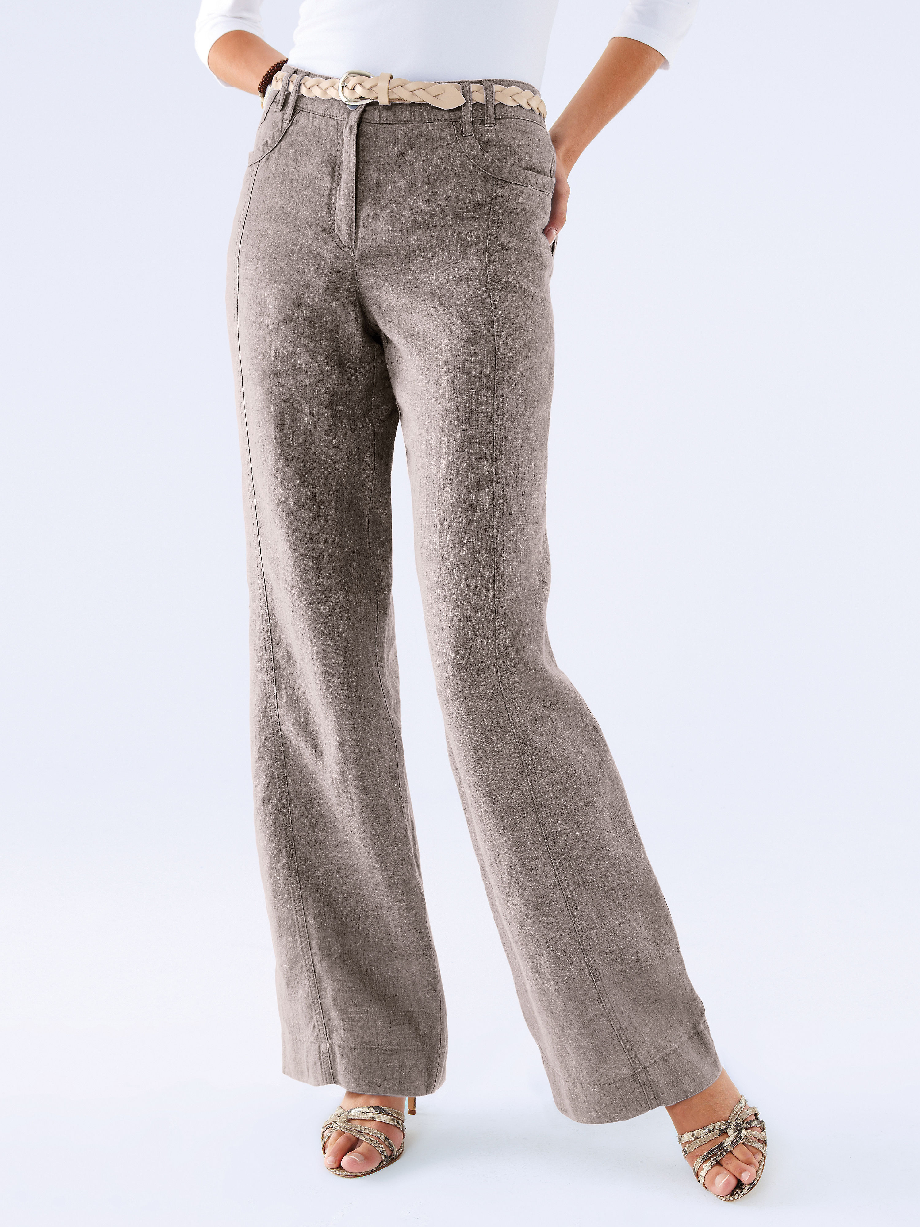 Image of Trousers Peter Hahn brown