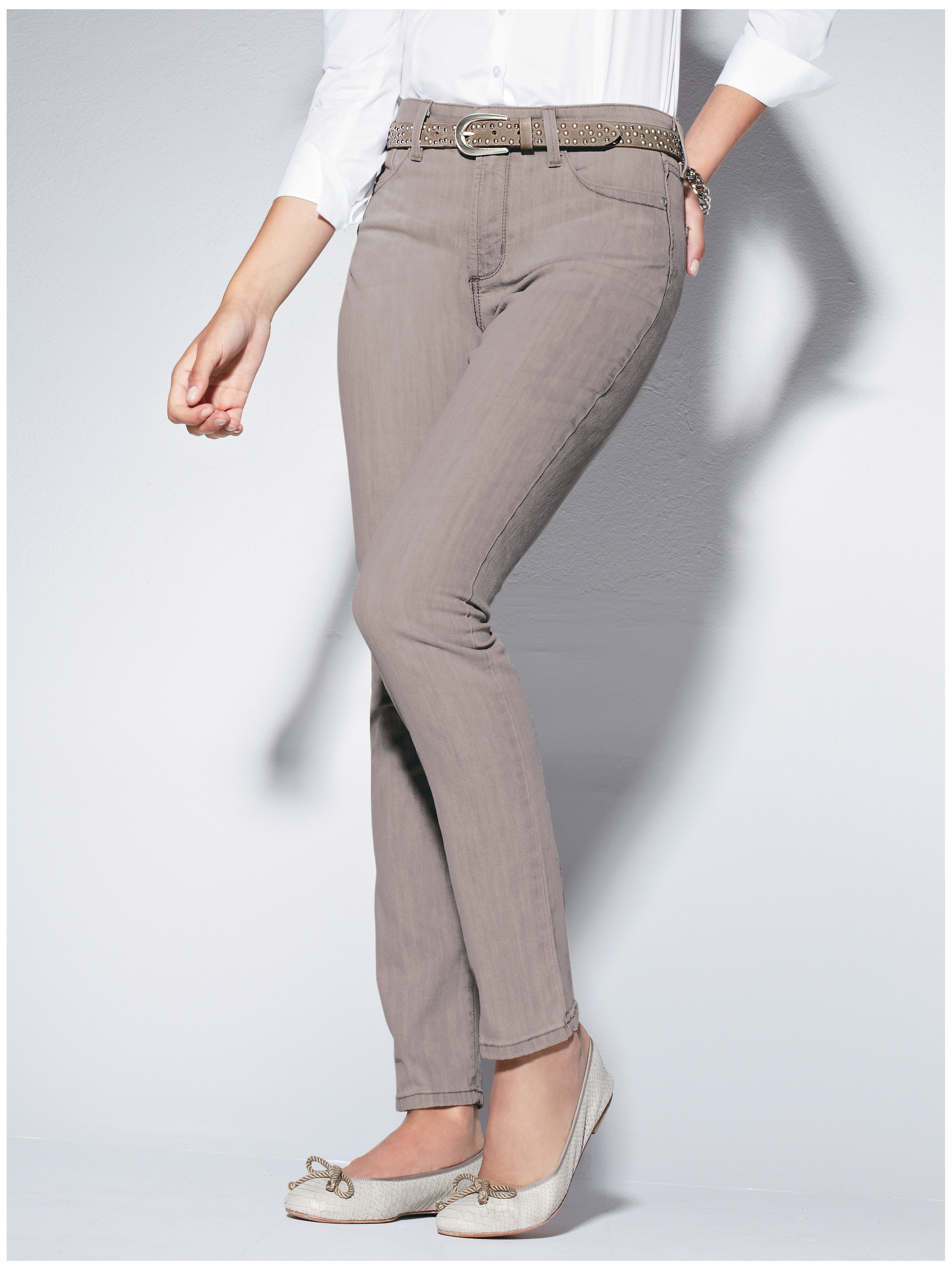 Image of Jeggings NYDJ brown size: 10