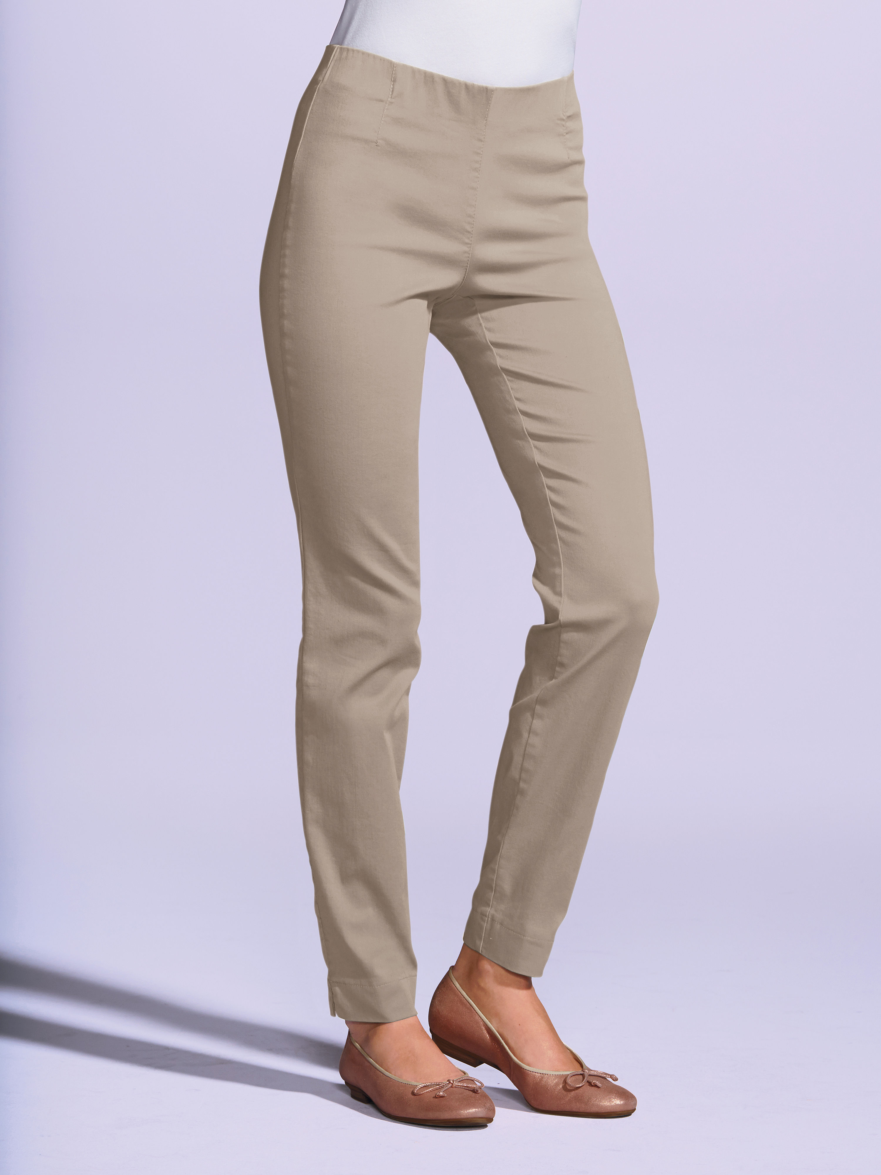 Image of Trousers Peter Hahn beige size: 22s