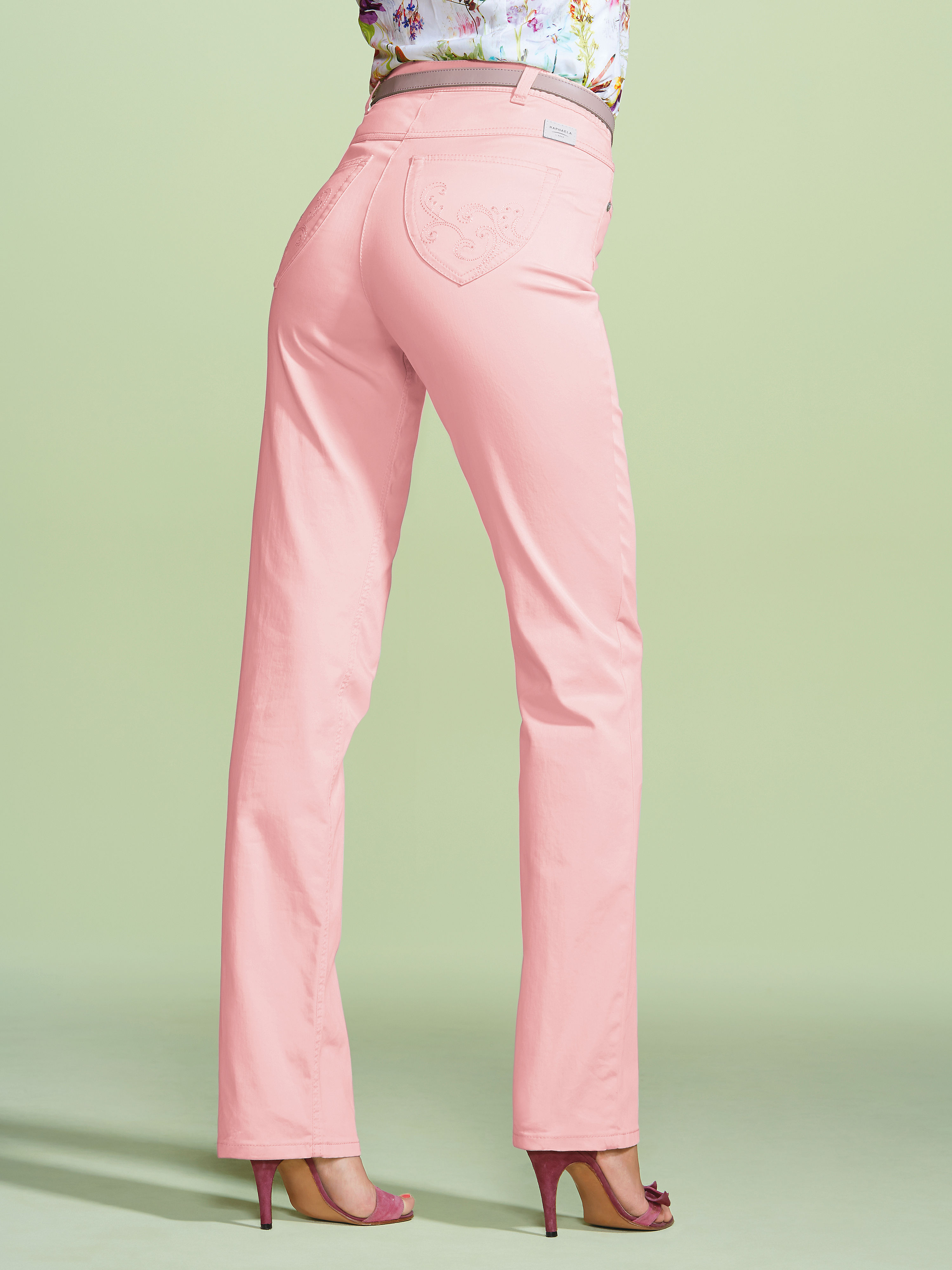 Image of Jean Raphaela by Brax pale pink size: 10