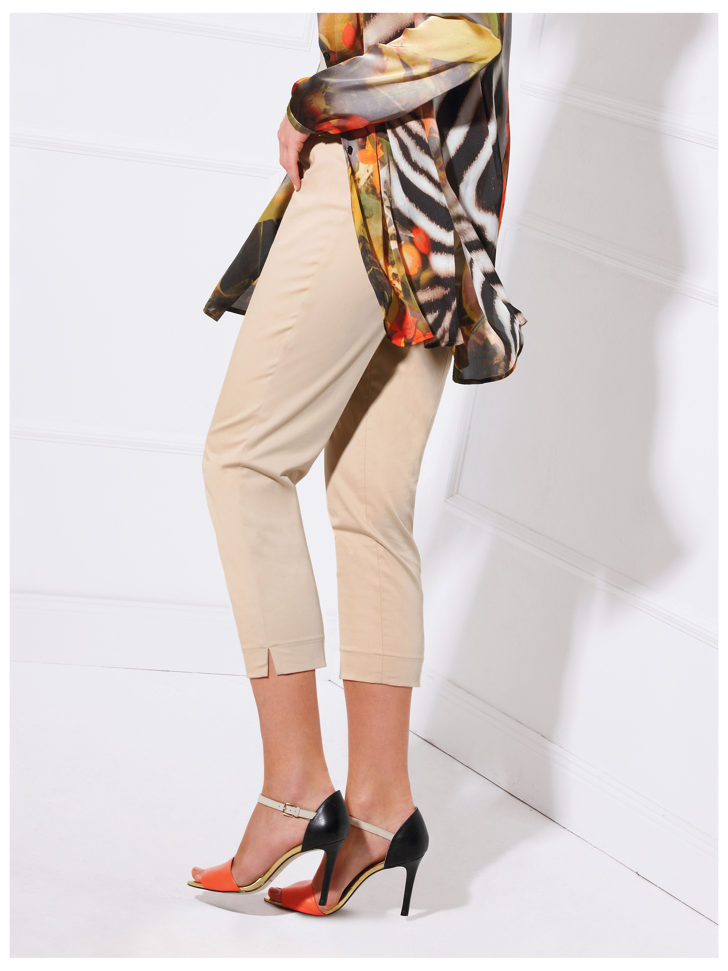 Image of 7/8 trousers Basler beige