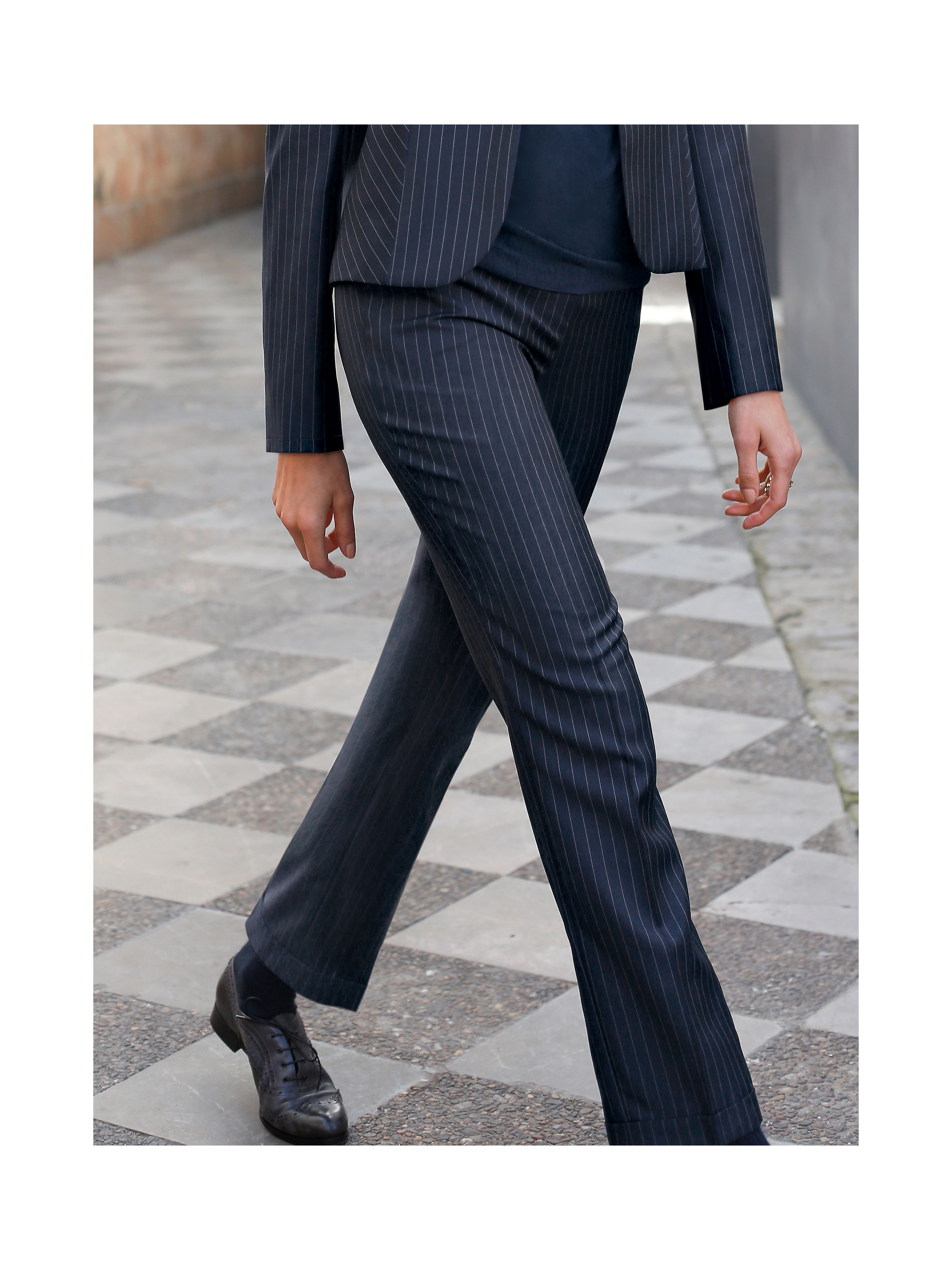 Image of Ankle-length trousers Uta Raasch multicoloured size: 20