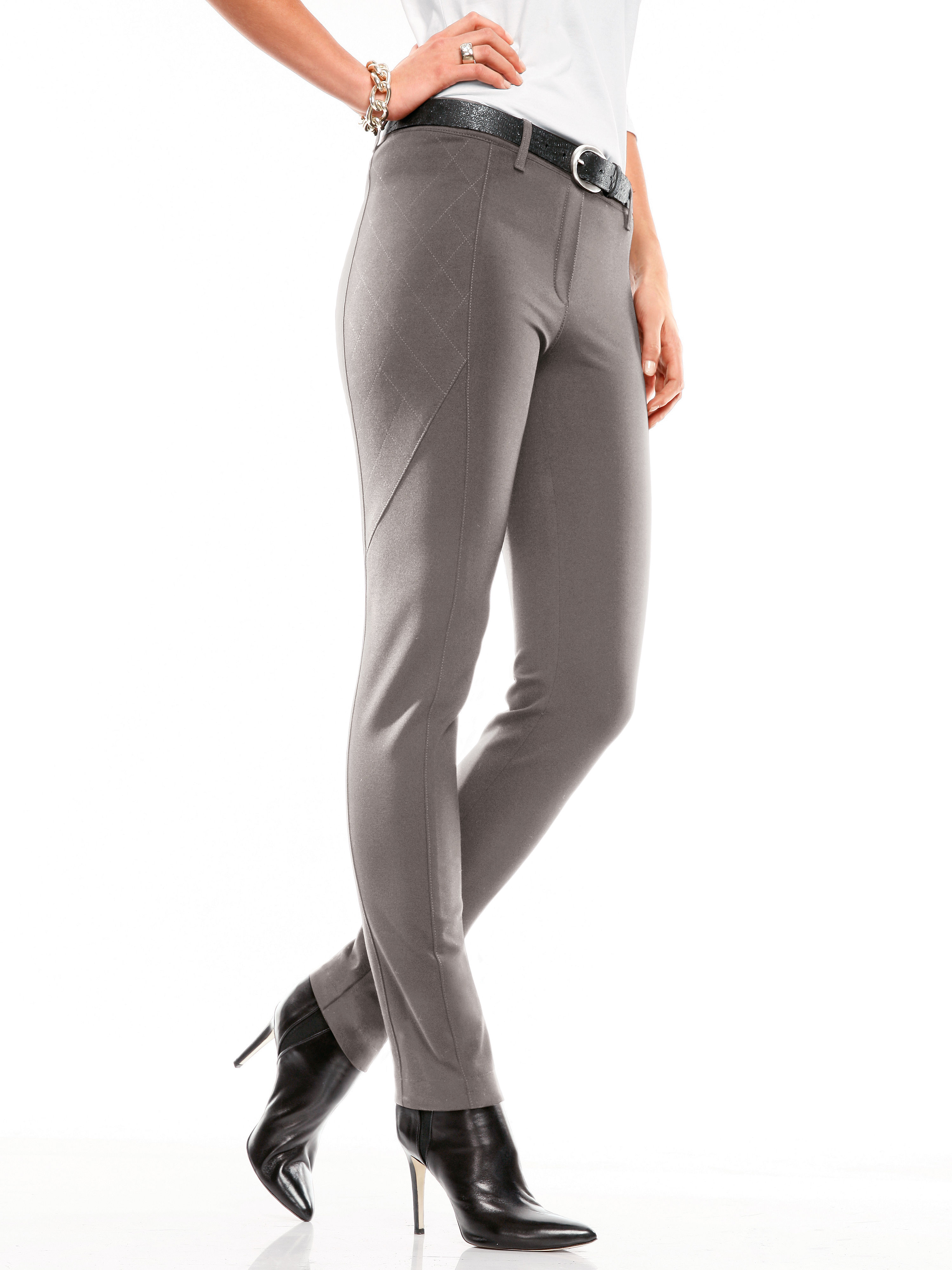 Image of Ankle-length leggings Peter Hahn beige
