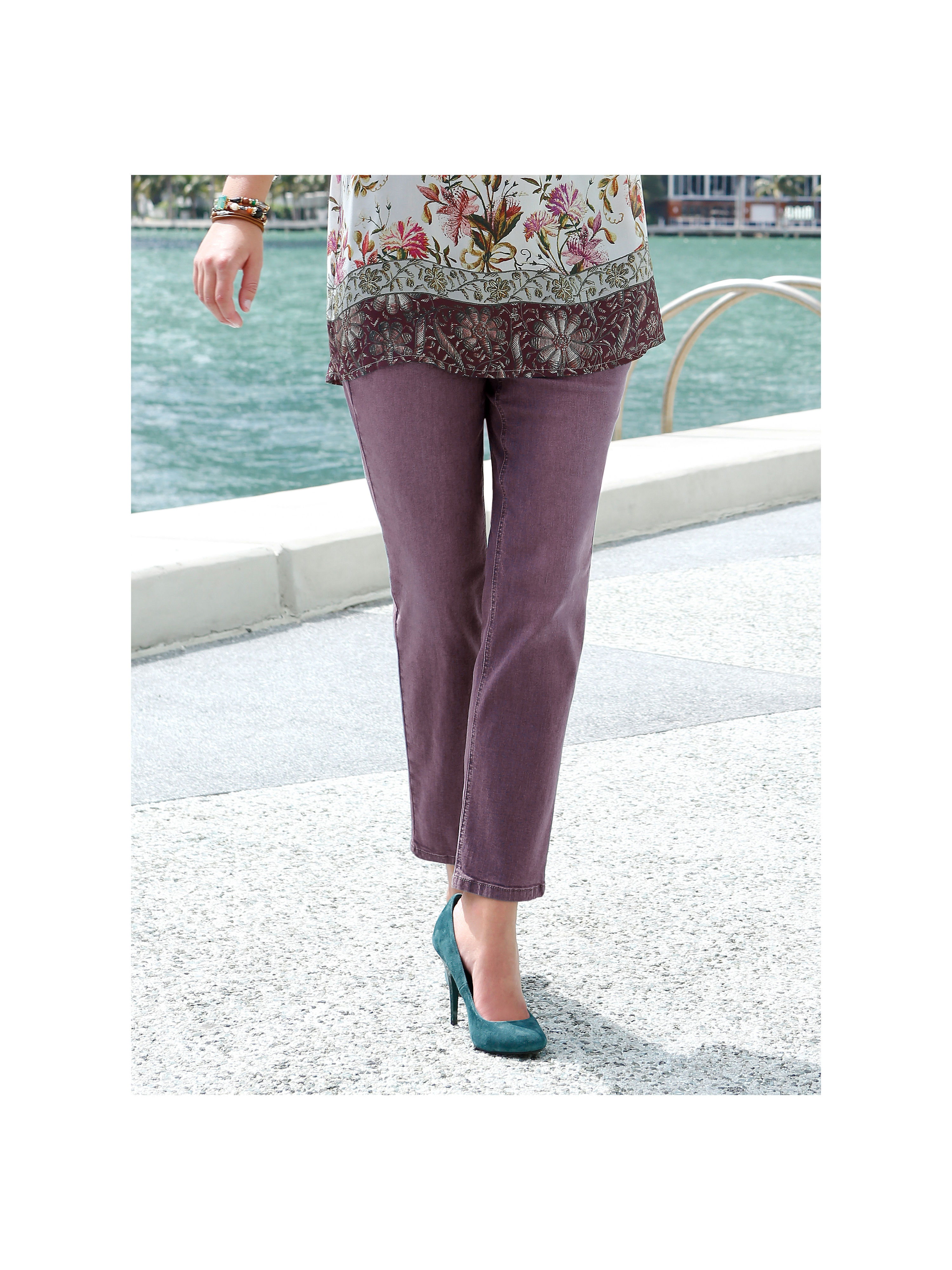 Image of Jeans Peter Hahn purple