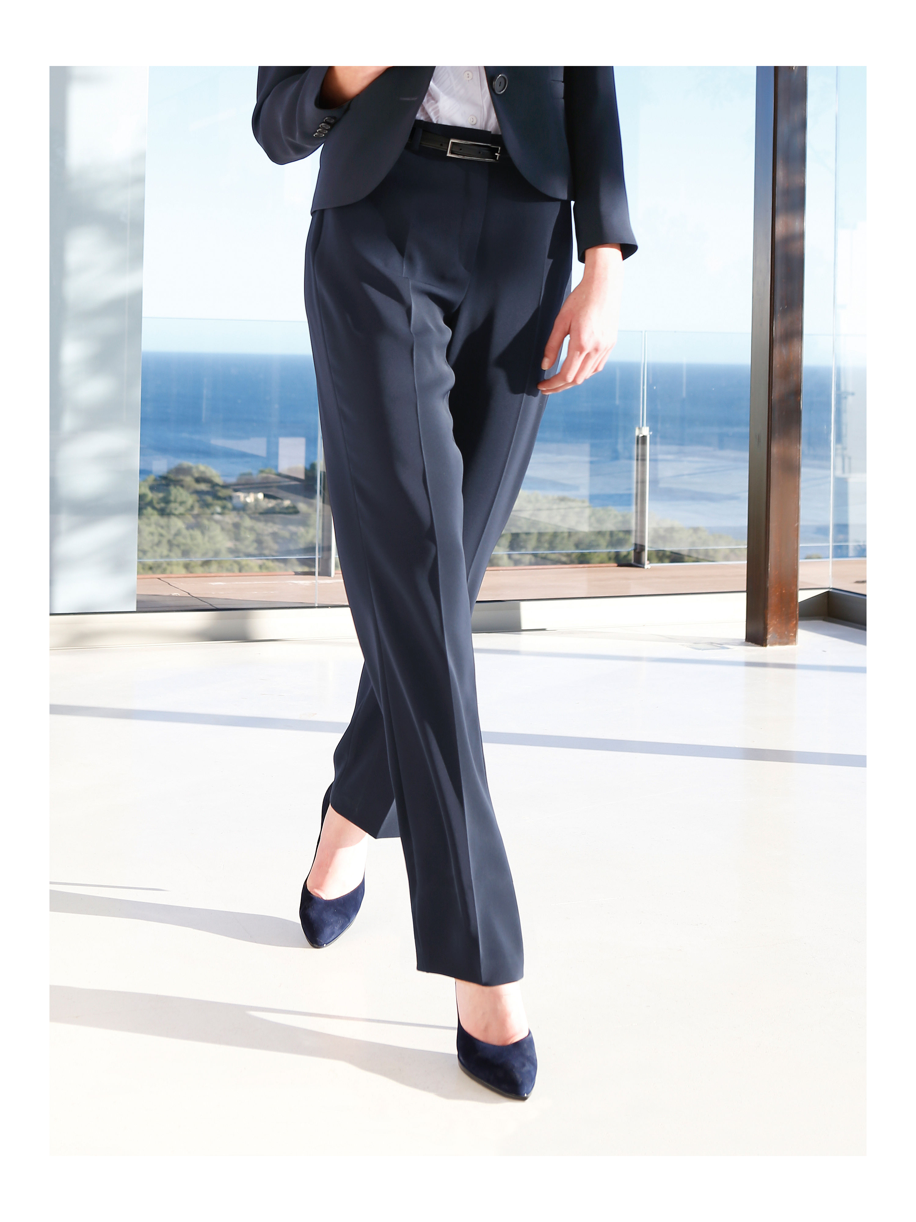 Image of Trousers Gerry Weber blue