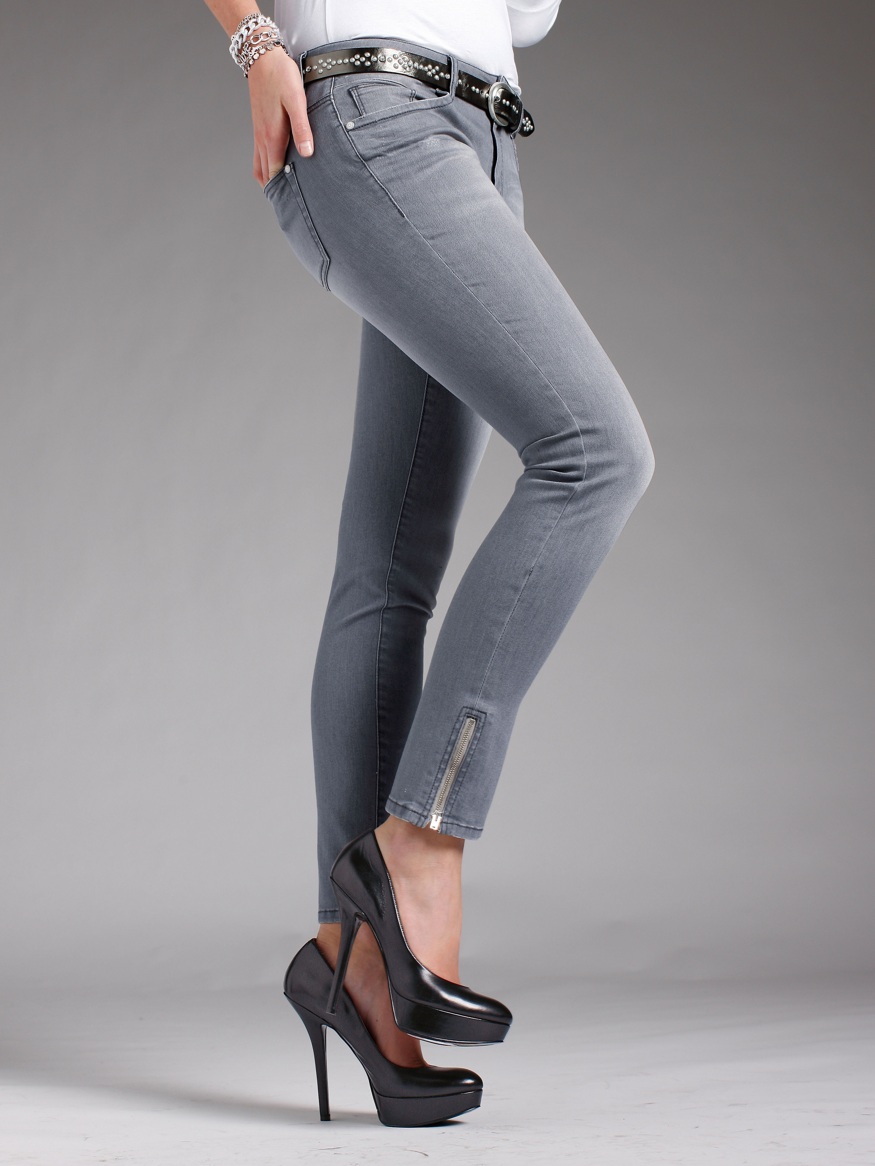 Image of Jeans Looxent grey