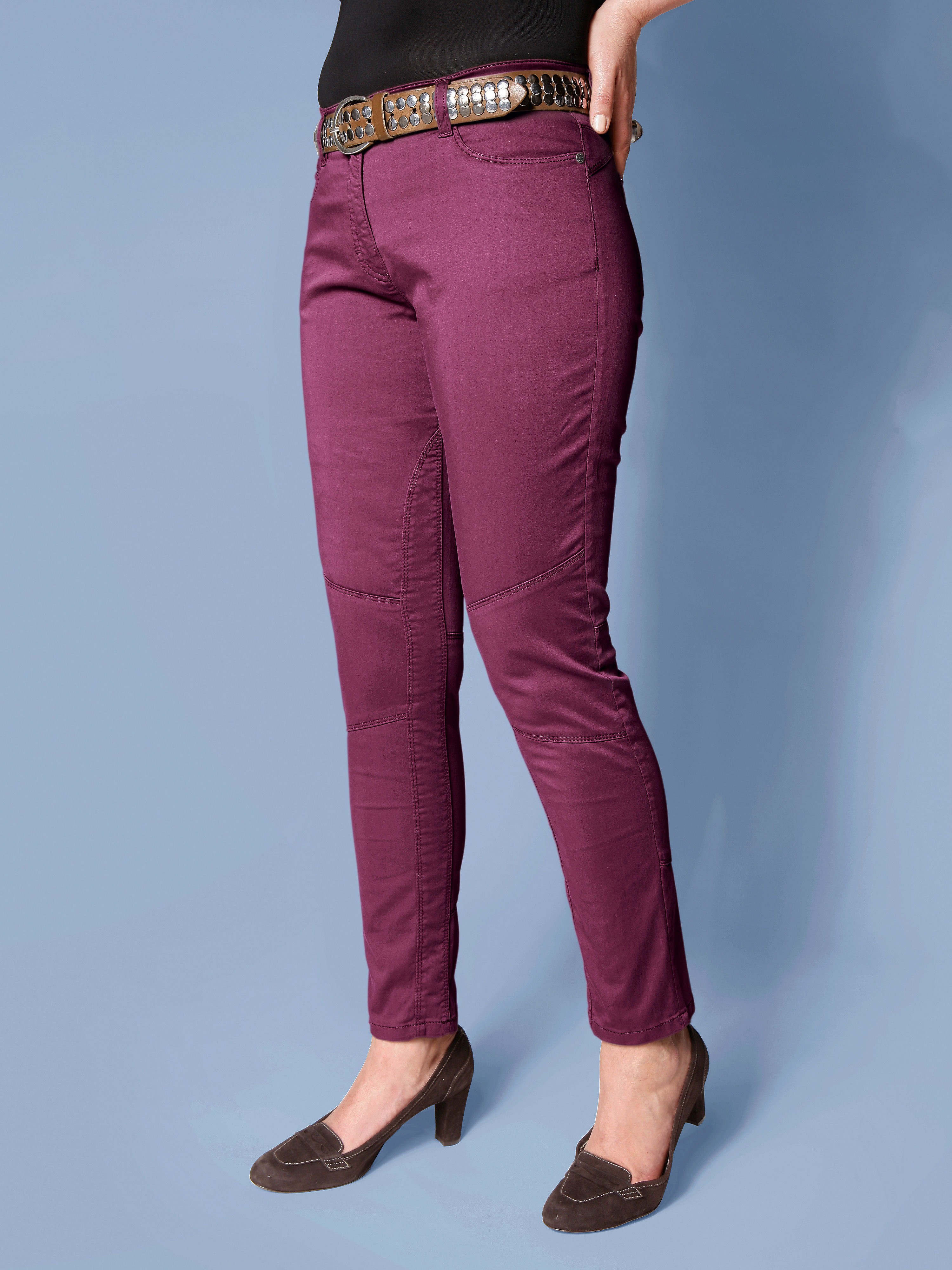Image of Ankle-length trousers Brax Feel Good bright pink