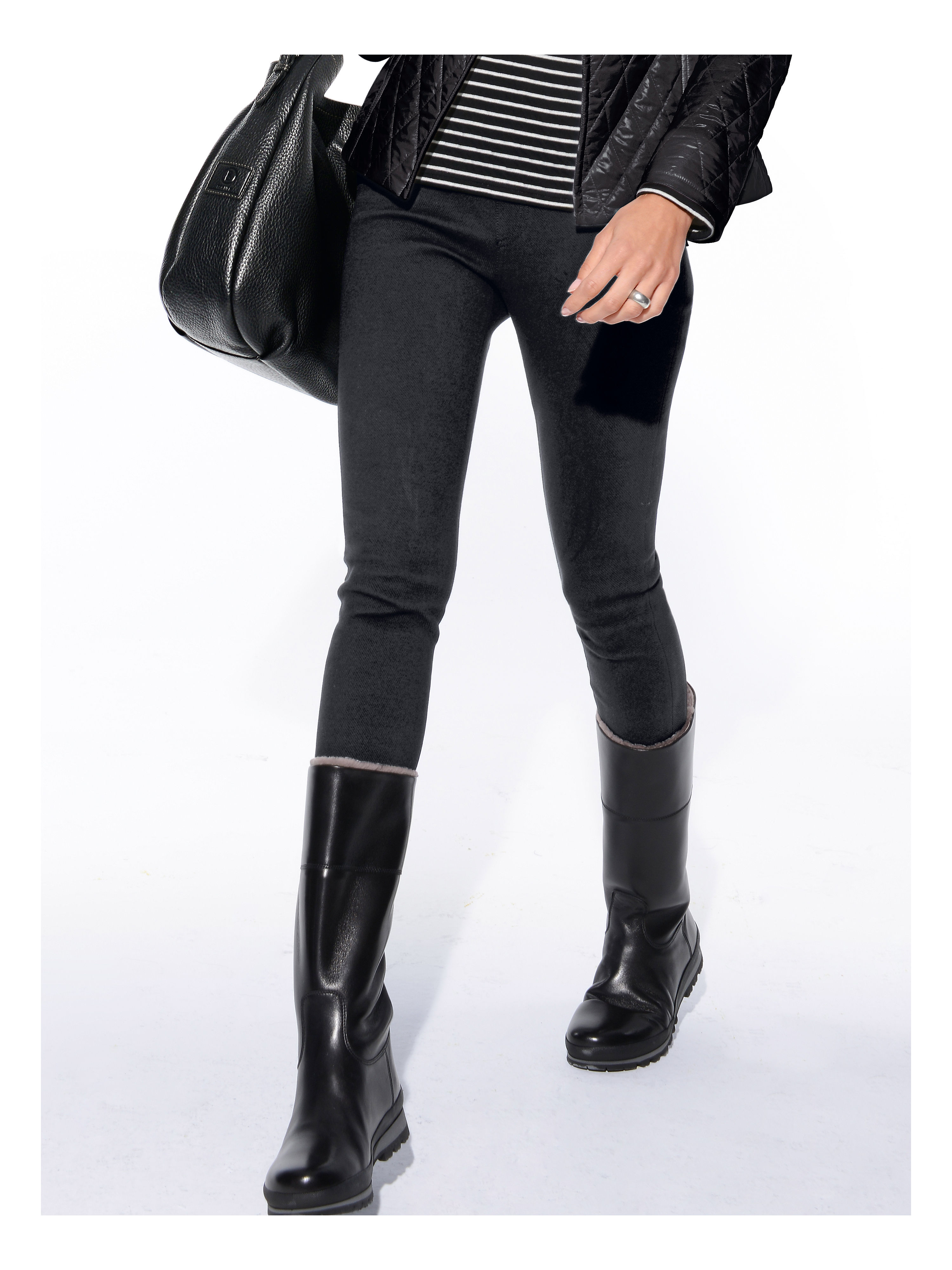 Image of Trousers in an extra-slim cut Bogner black
