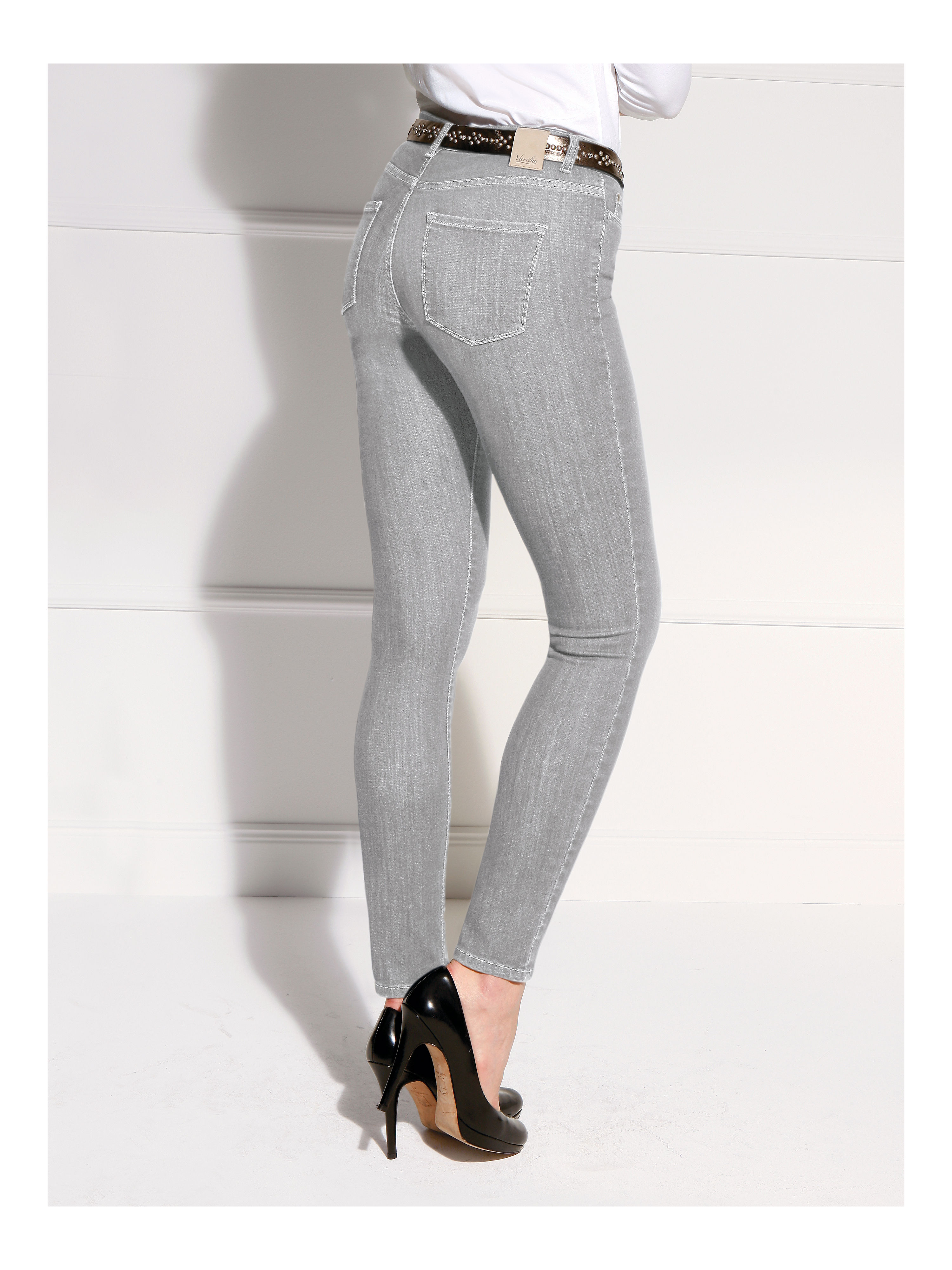 Image of Jeans, design SELMA Vanilia grey size: 20