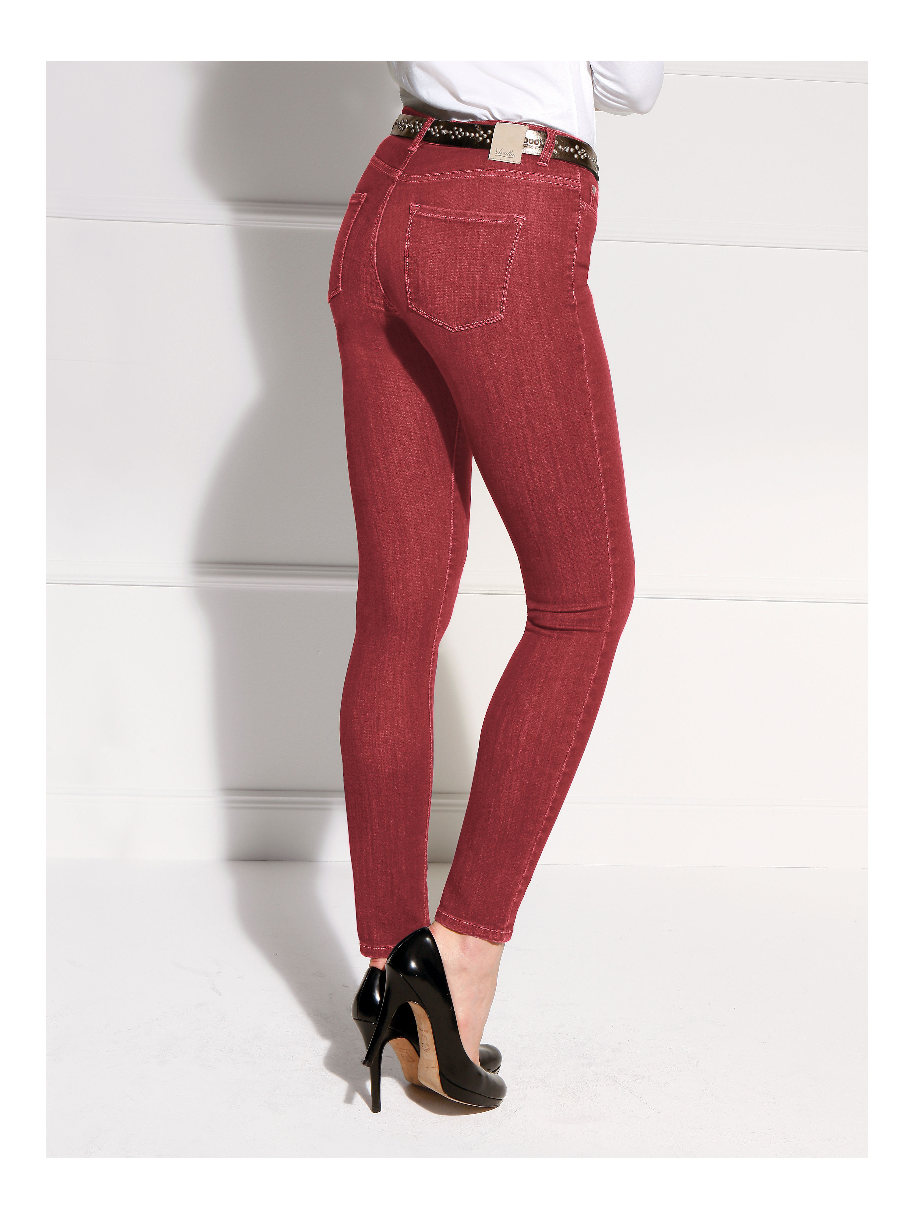 Image of Jeans, design SELMA Vanilia red
