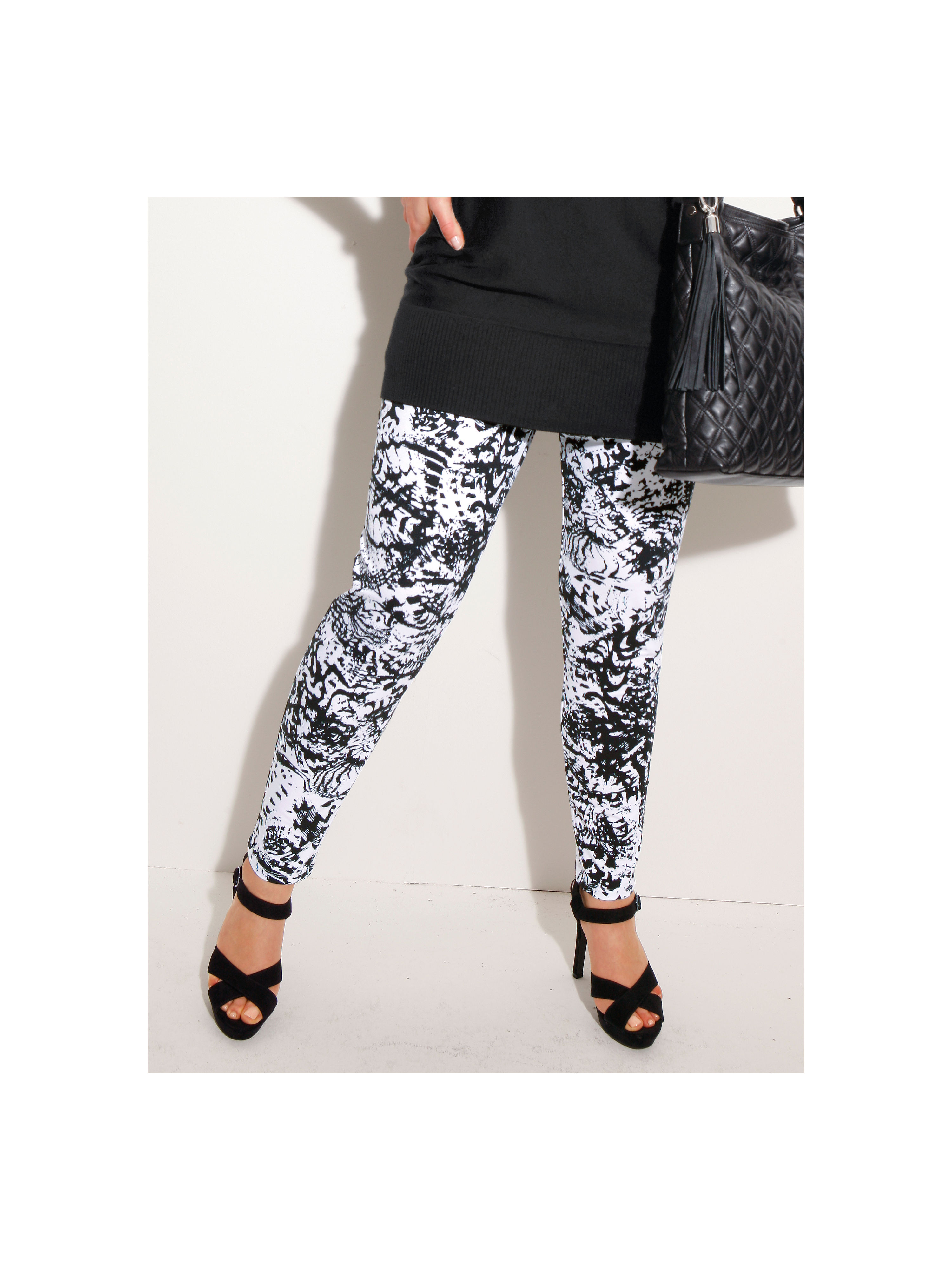 Image of Jersey trousers Anna Aura multicoloured size: 18