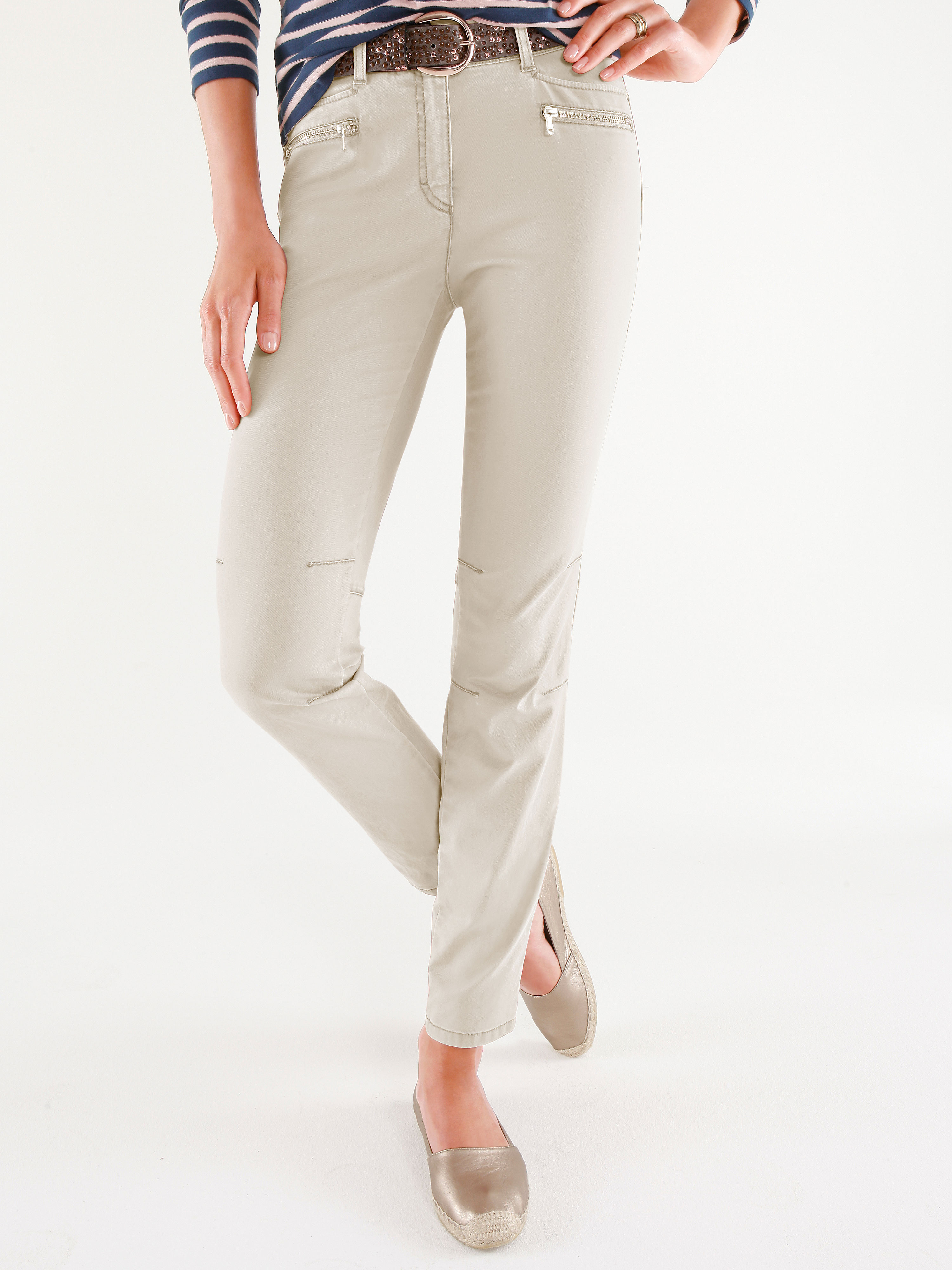 Image of Trousers Brax Feel Good beige size: 10s