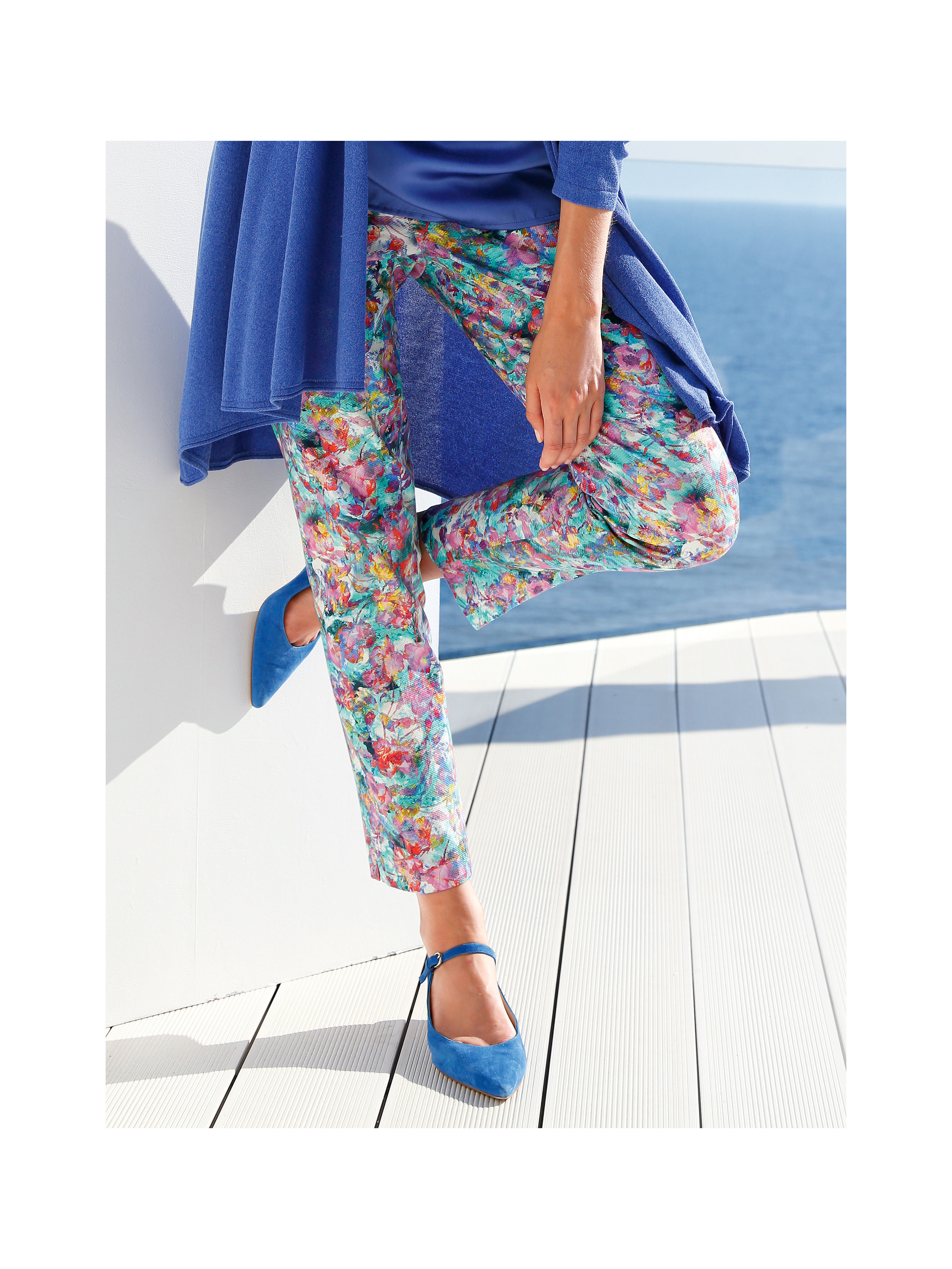 Image of 7/8 trousers Peter Hahn multicoloured size: 22s
