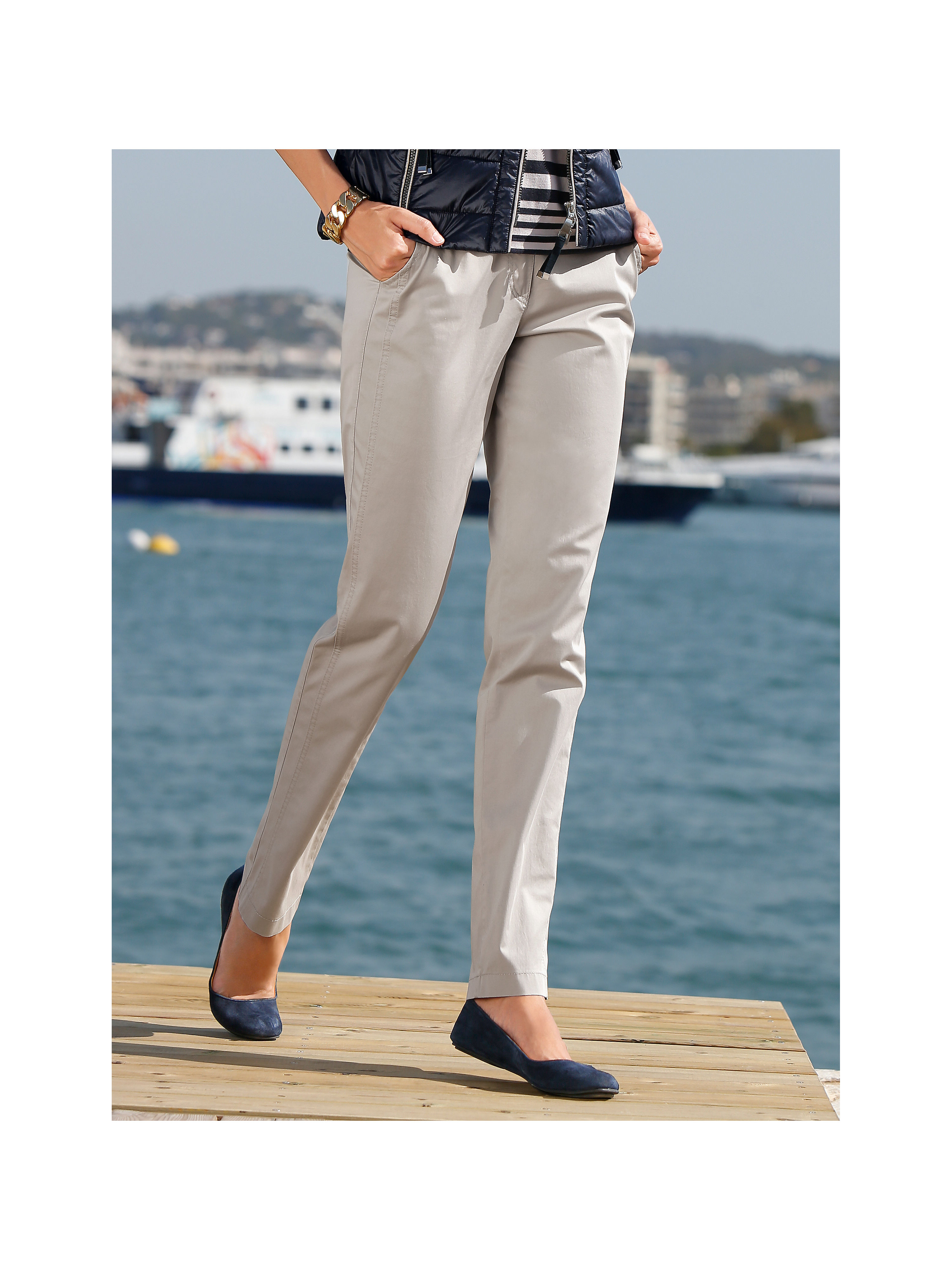 Image of Trousers Gerry Weber beige size: 10