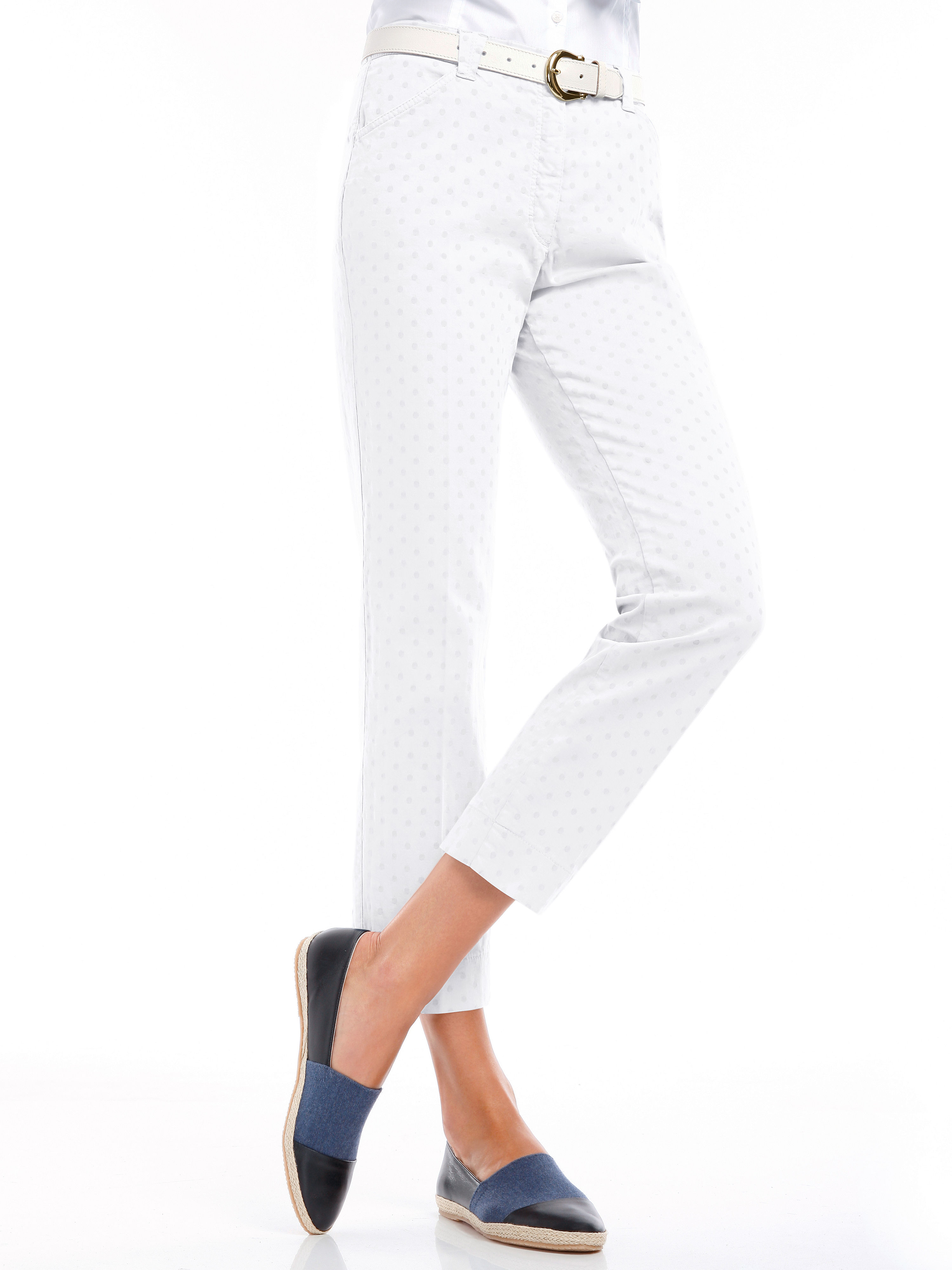 Image of 7/8-length trousers PAMELA Raphaela by Brax white