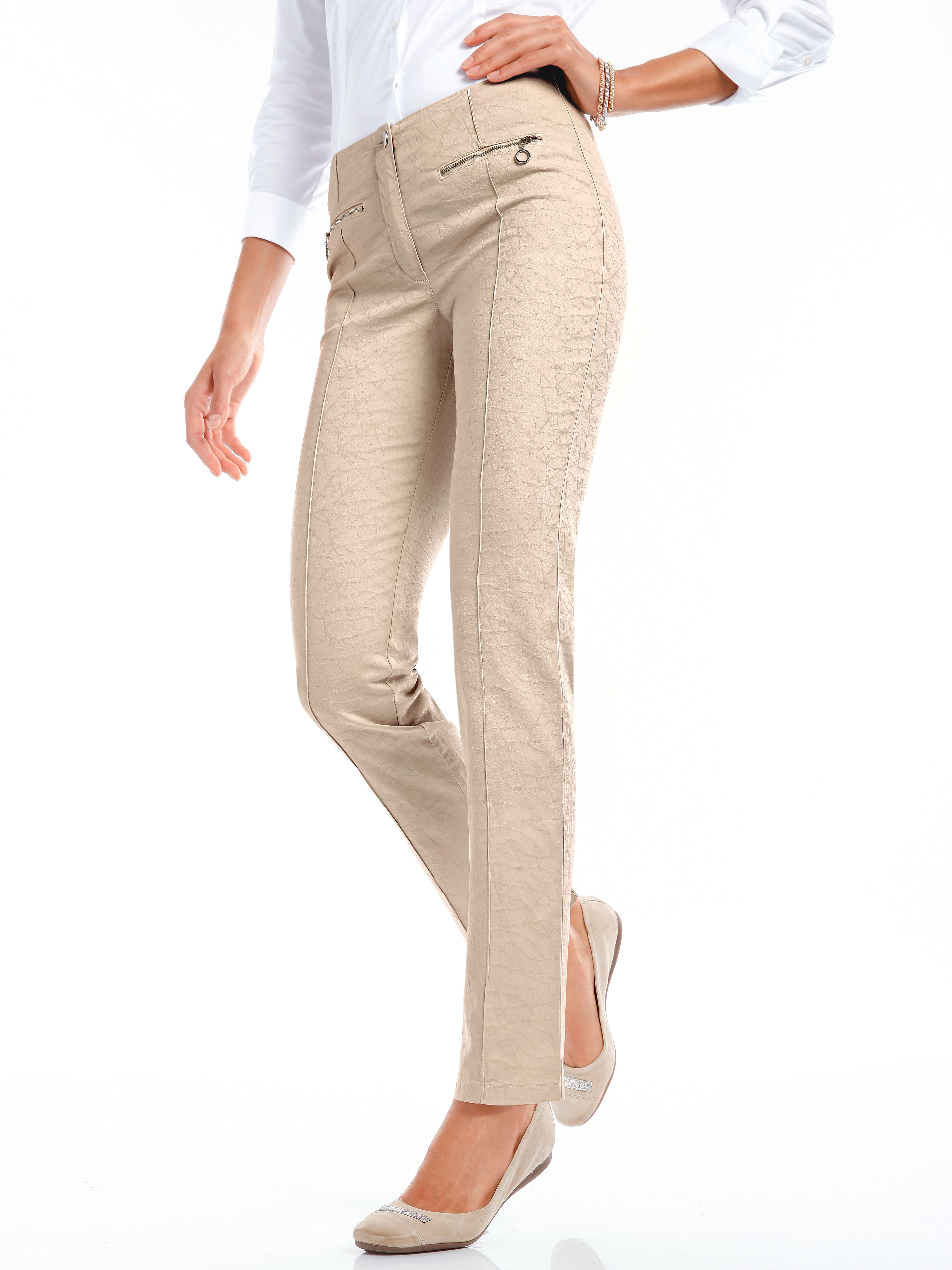 Image of Trousers VERA Vanilia beige size: 10