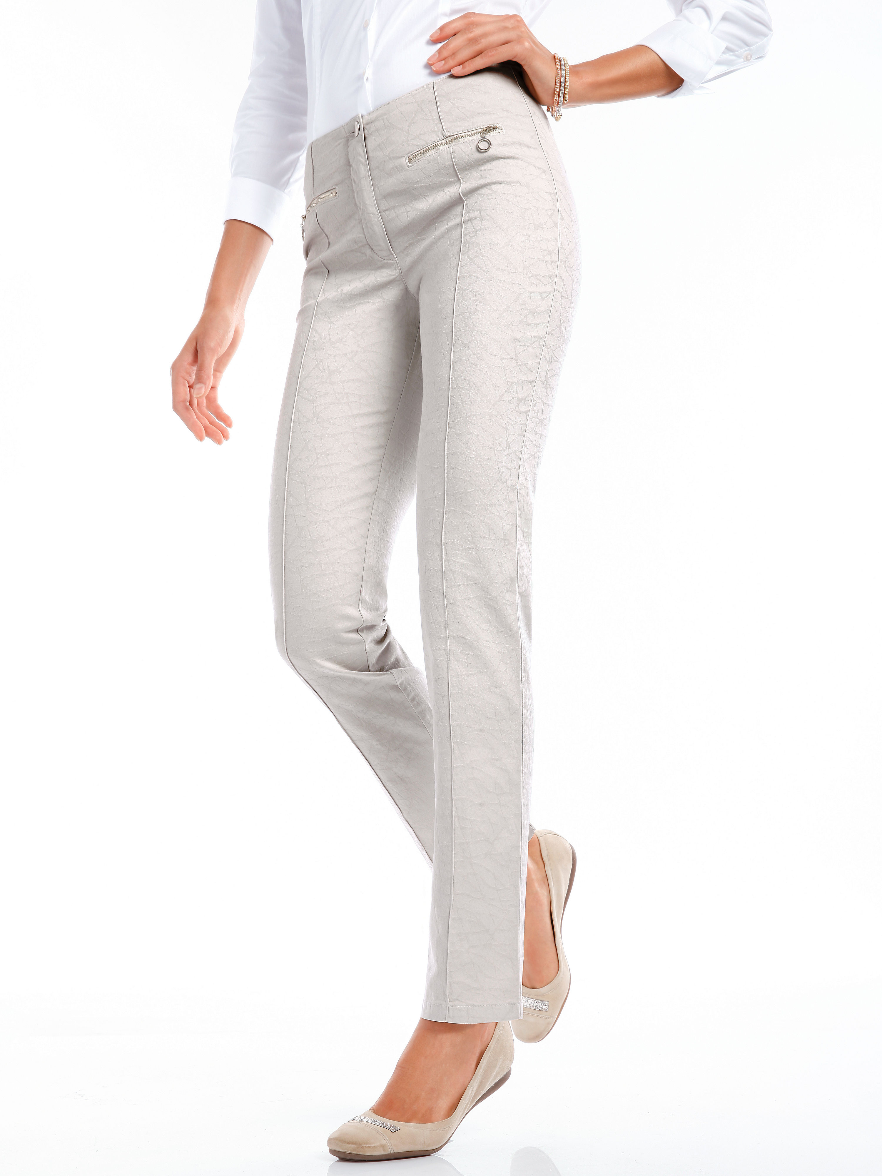 Image of Trousers VERA Vanilia beige