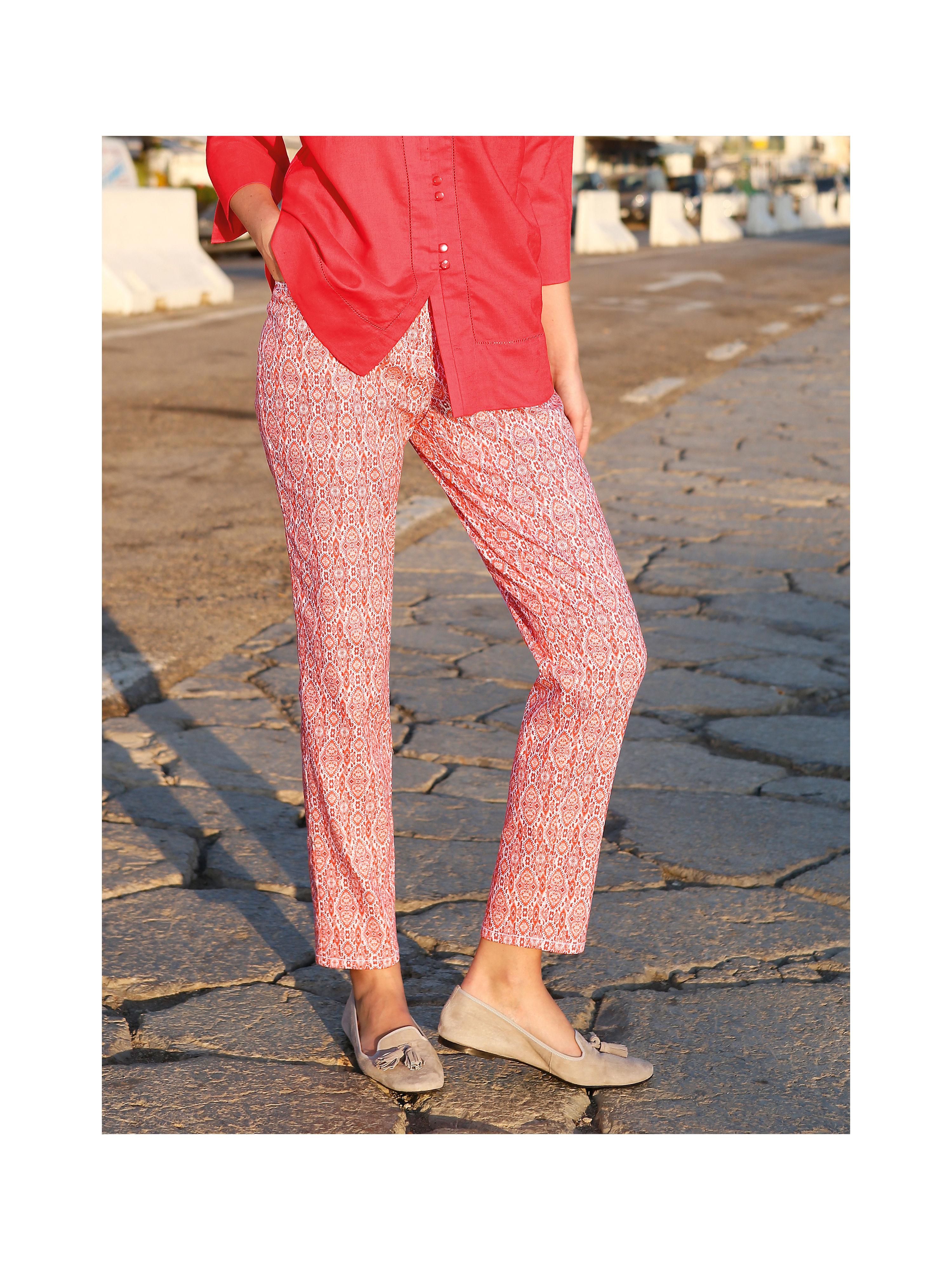 Image of Ankle-length trousers Peter Hahn multicoloured