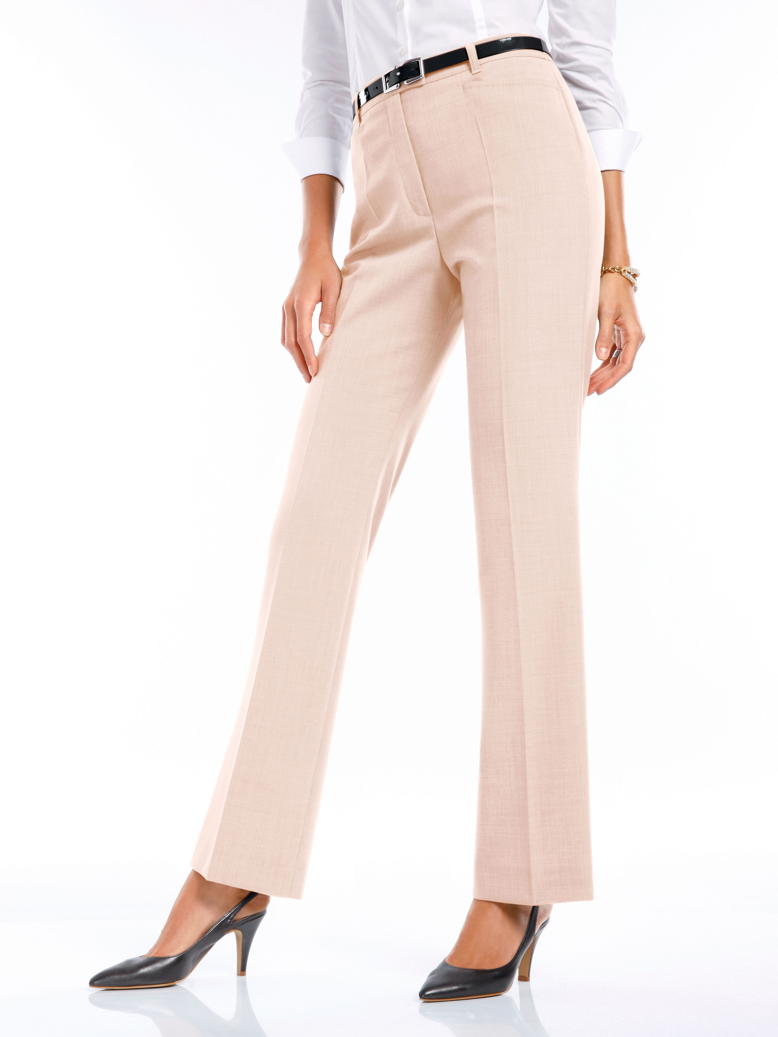 Image of Trousers Raphaela by Brax white