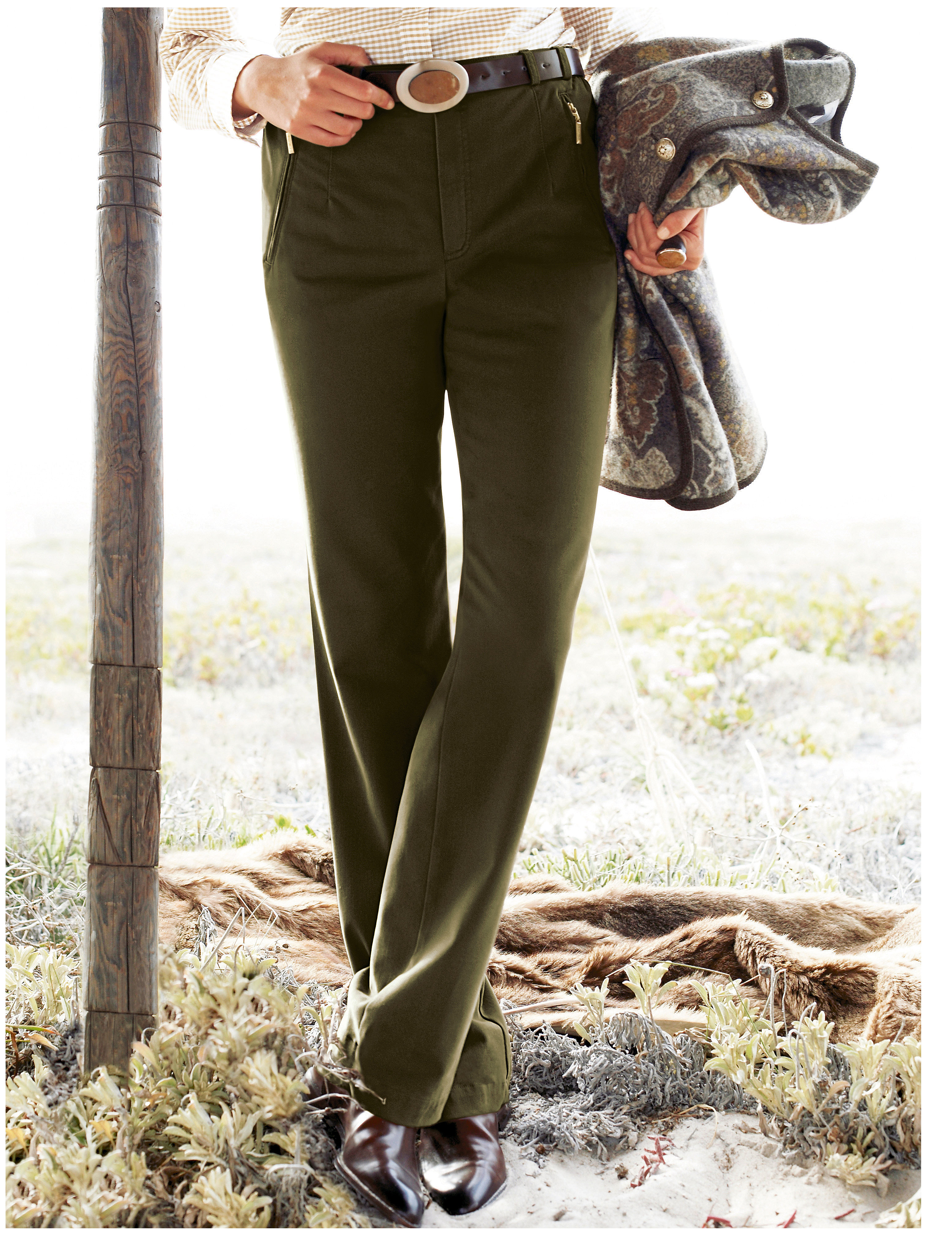 Image of Thermal trousers Peter Hahn green size: 10s