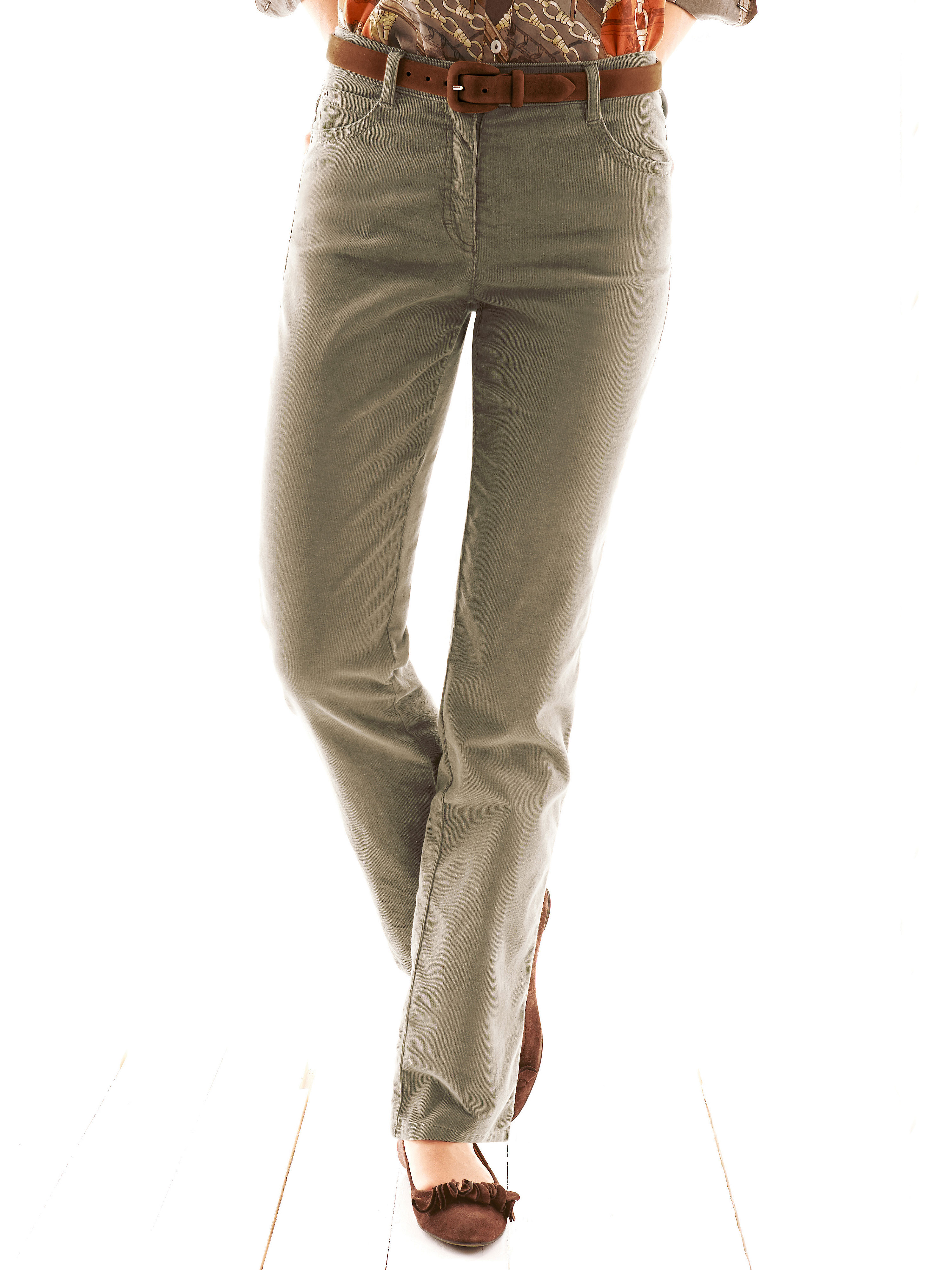 Image of Trousers Brax Feel Good green size: 10s