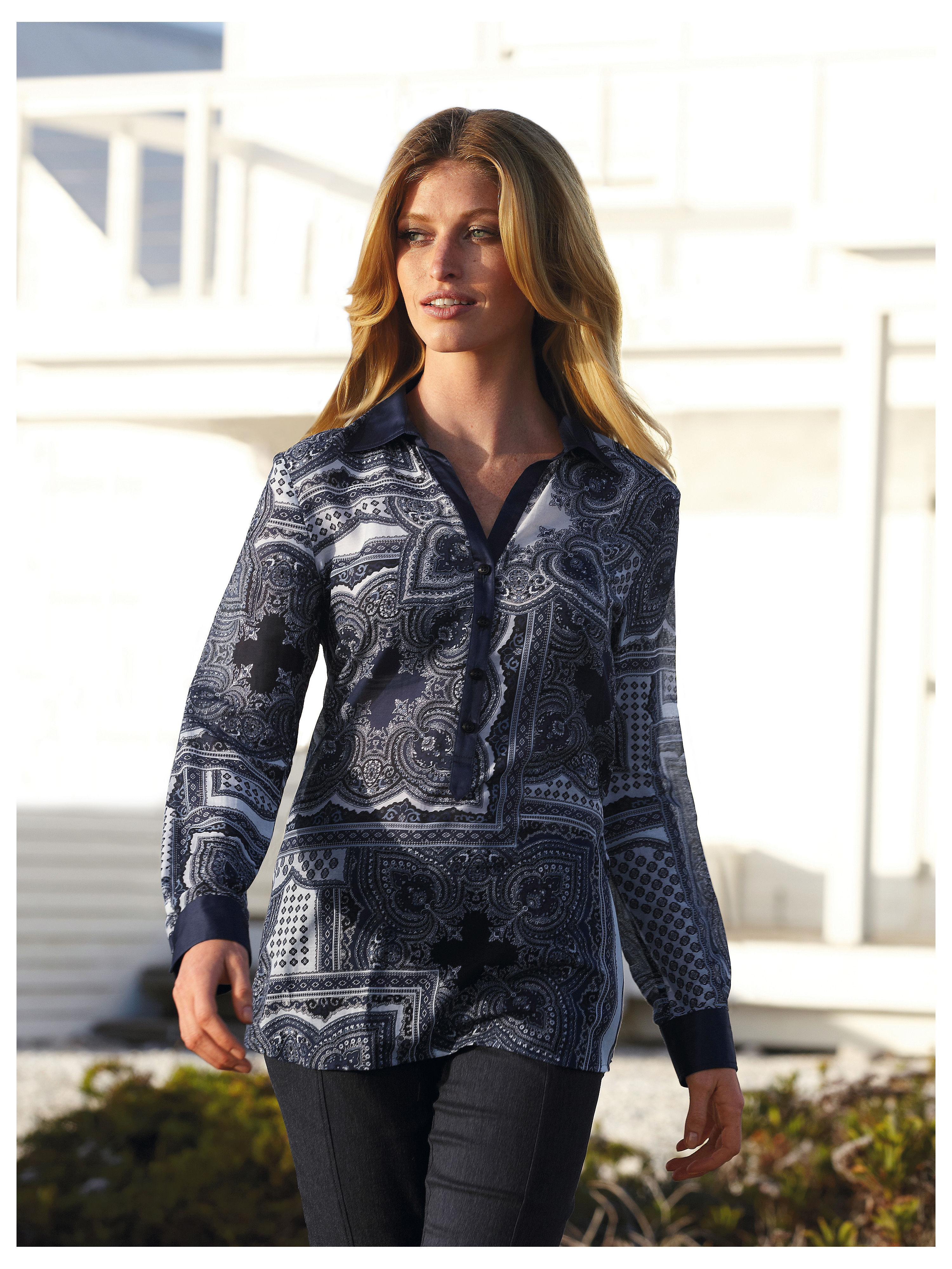 Image of Blouse Peter Hahn multicoloured size: 12