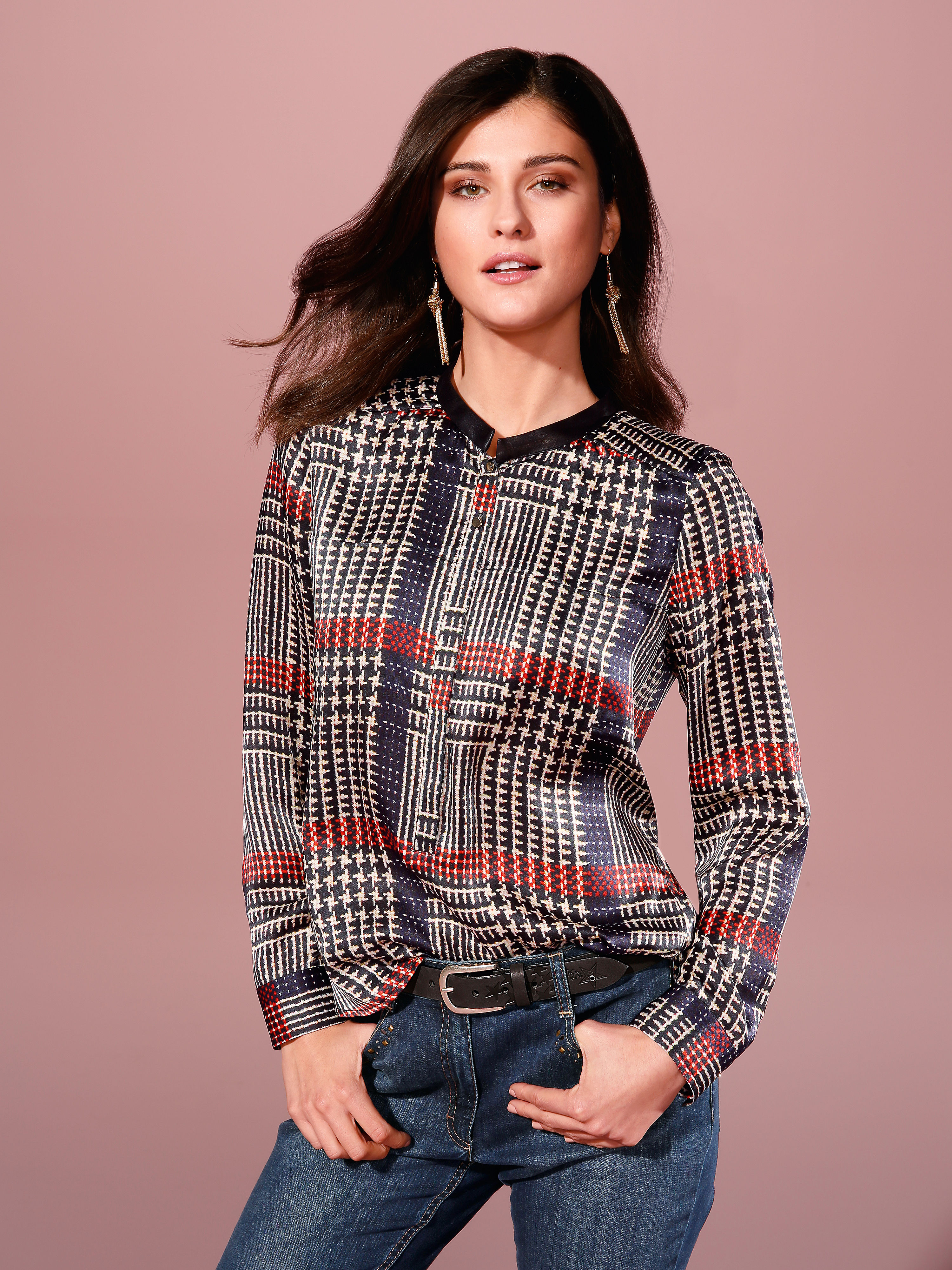 Image of Blouse Otto Kern multicoloured size: 22