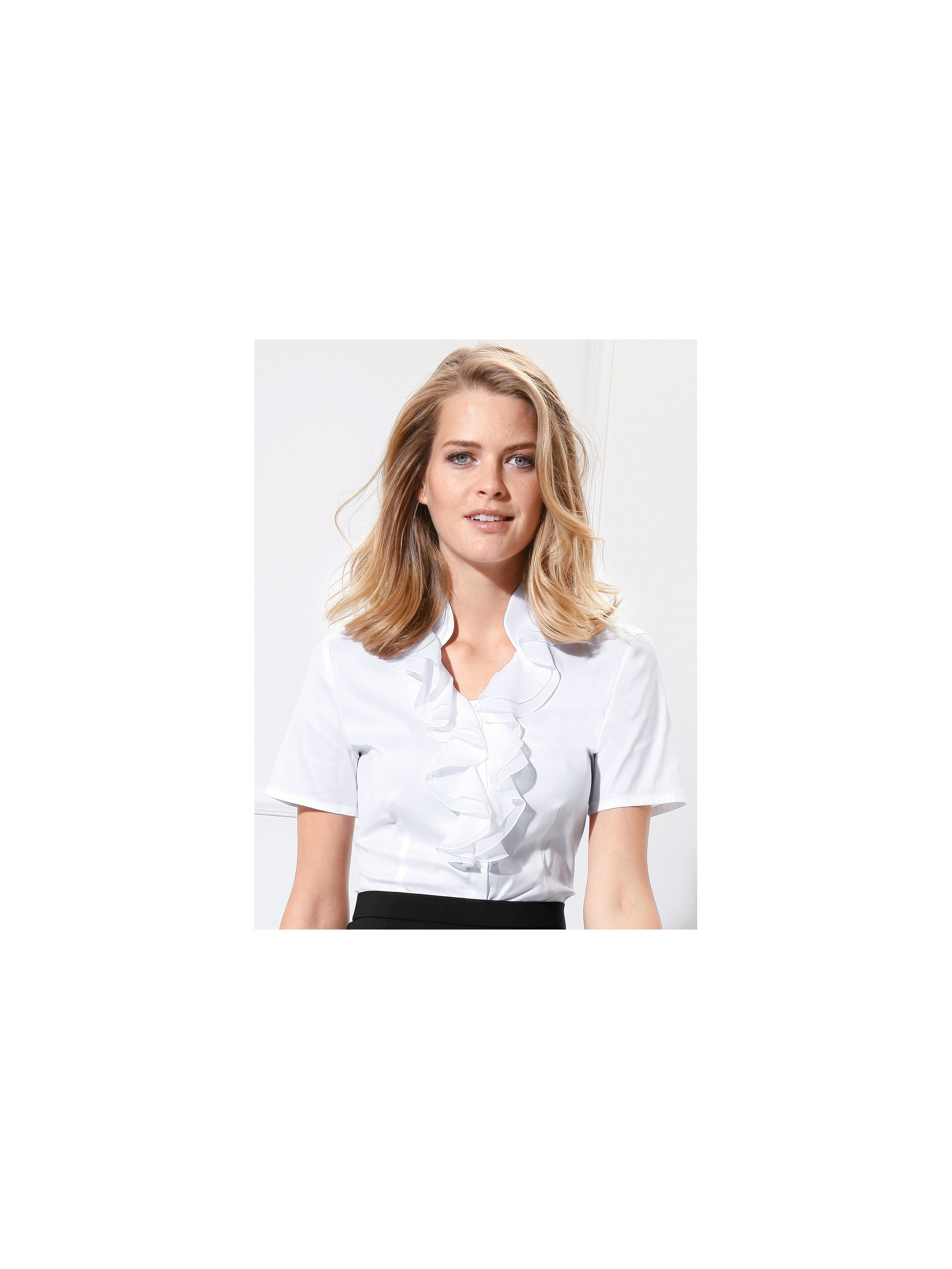 Image of Blouse Basler white