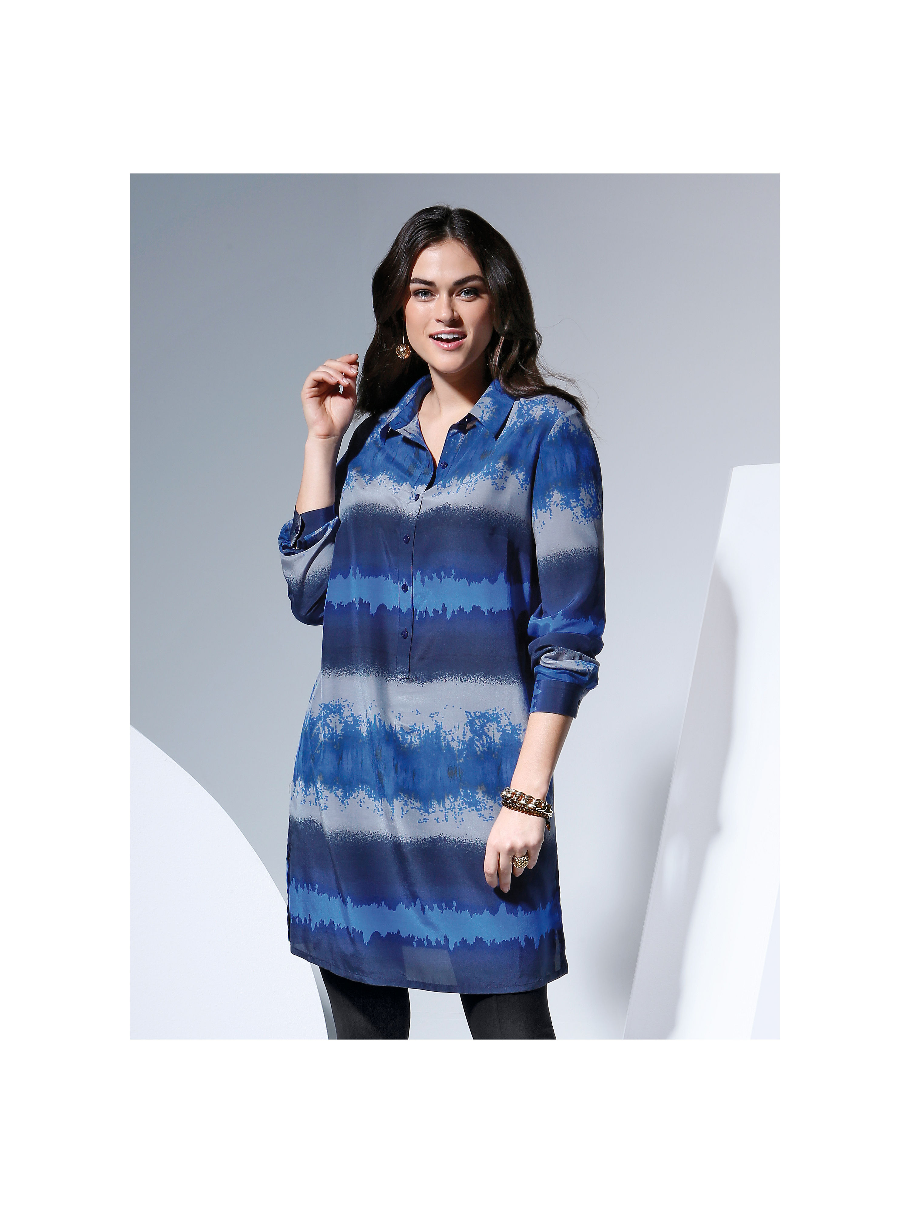 Image of Exquisite blouse Anna Aura multicoloured