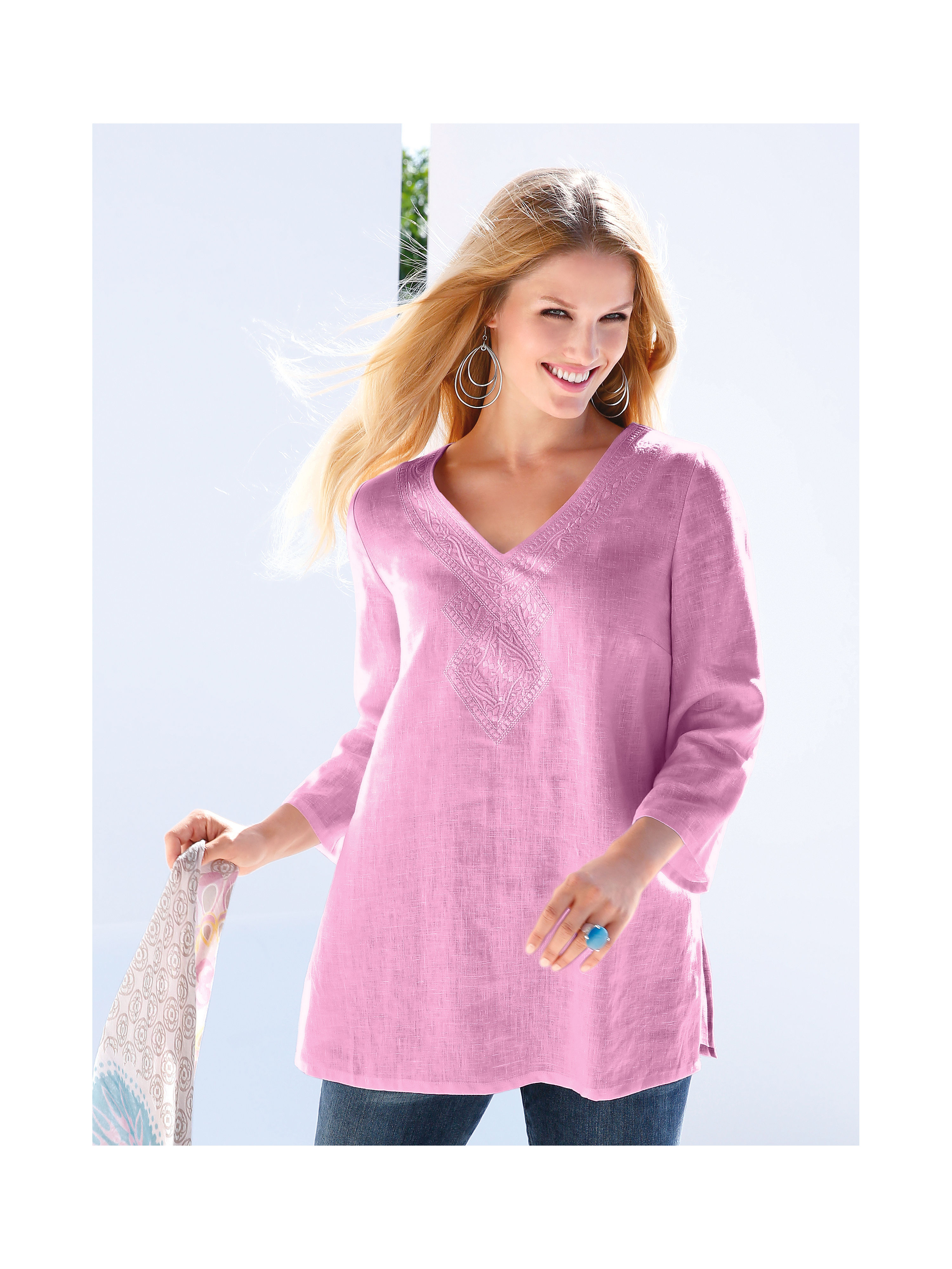 Image of Tunic Anna Aura pale pink