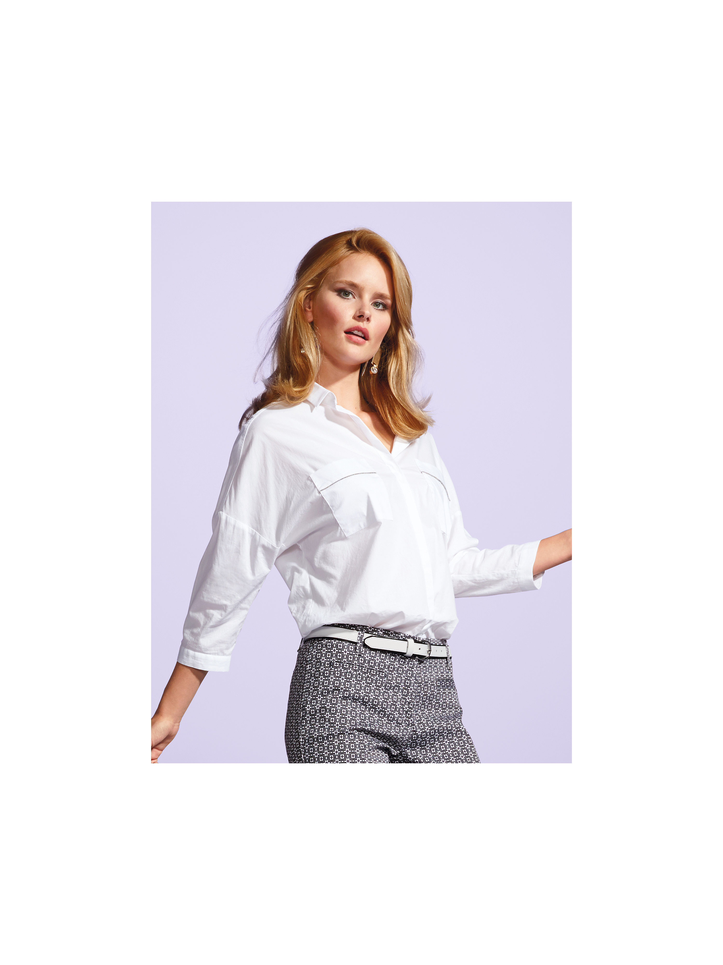 Image of Blouse Otto Kern white