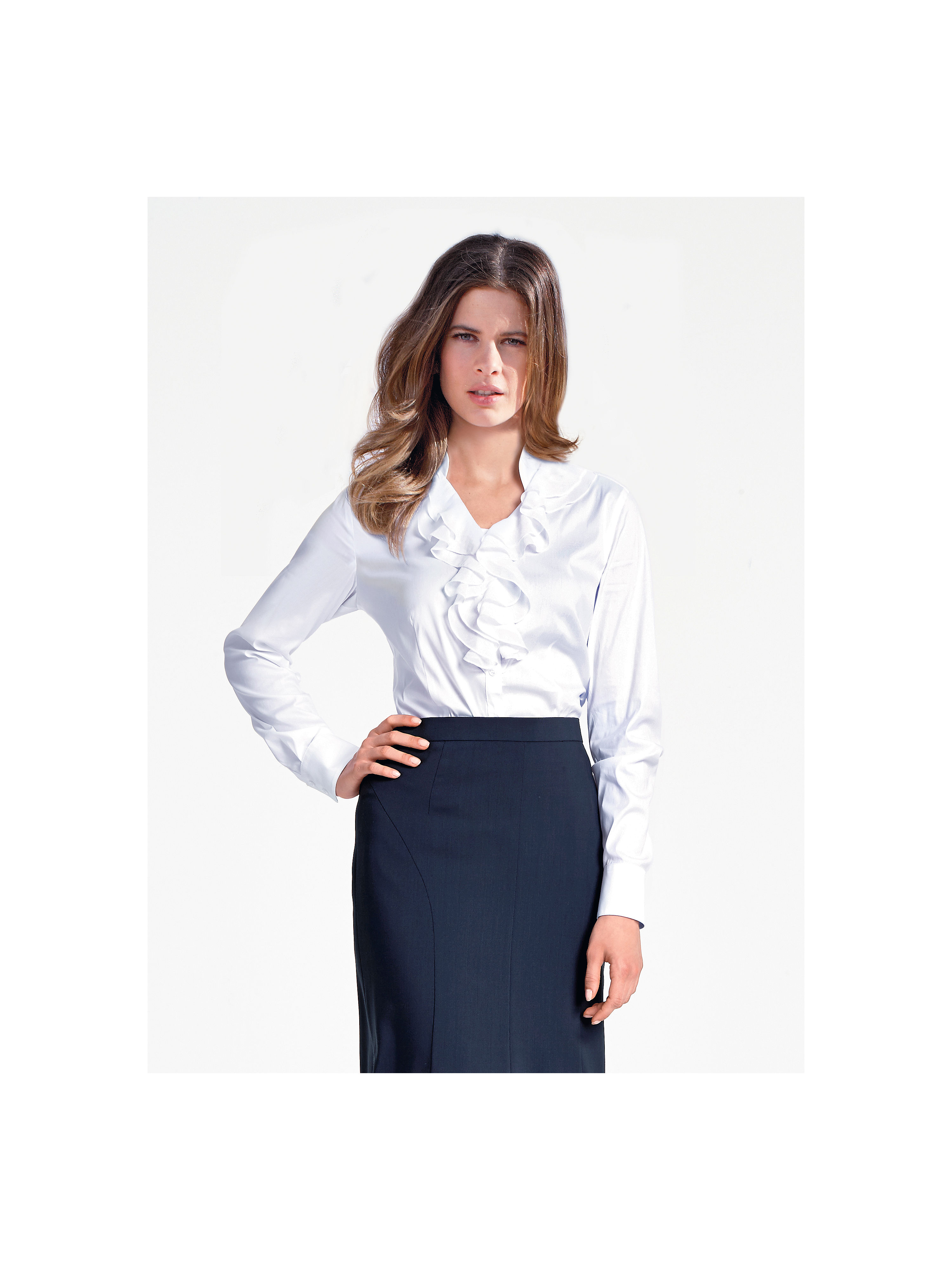 Image of Blouse Basler white size: 22