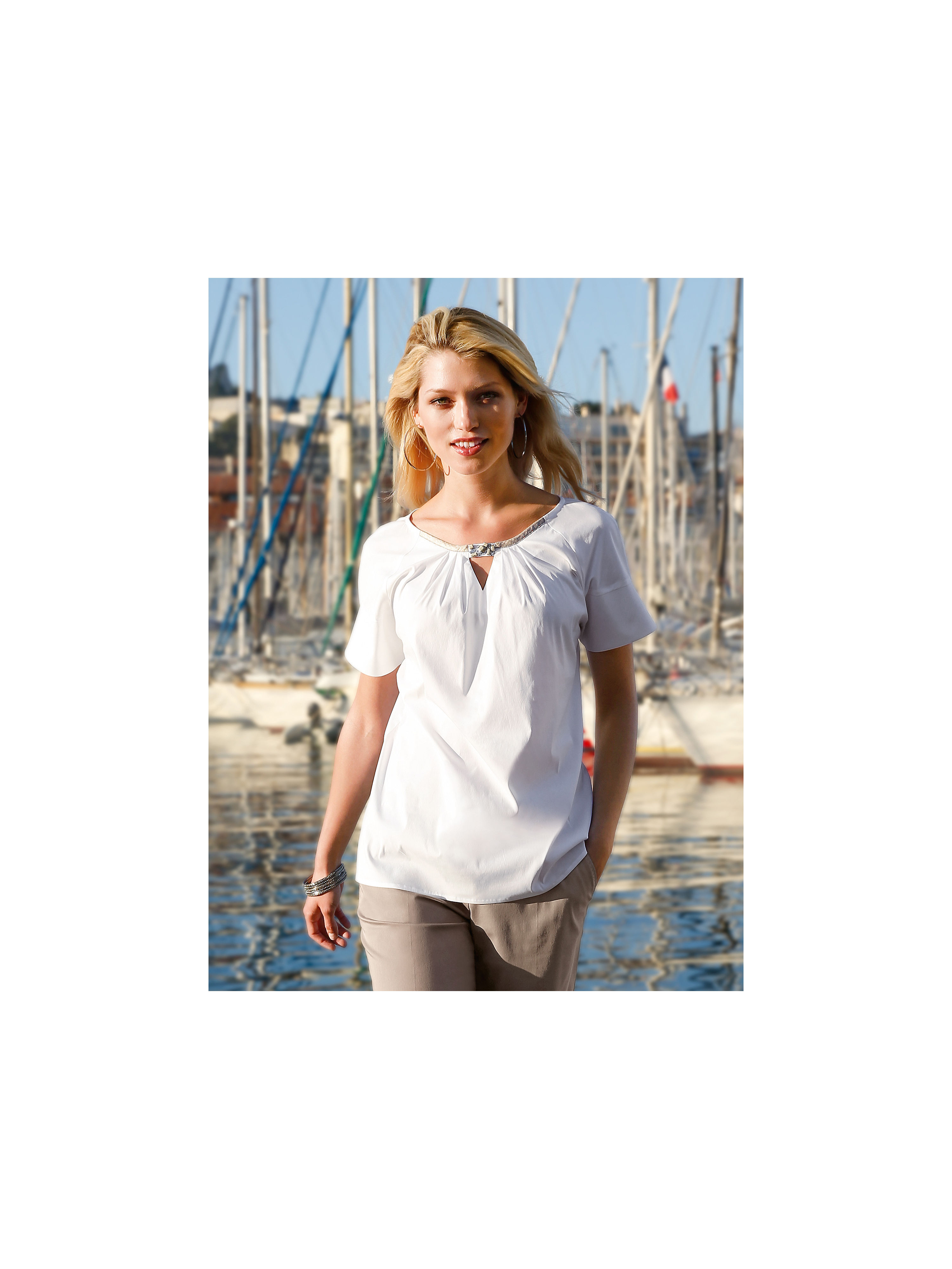 Image of Blouse Louis and Me white size: 10