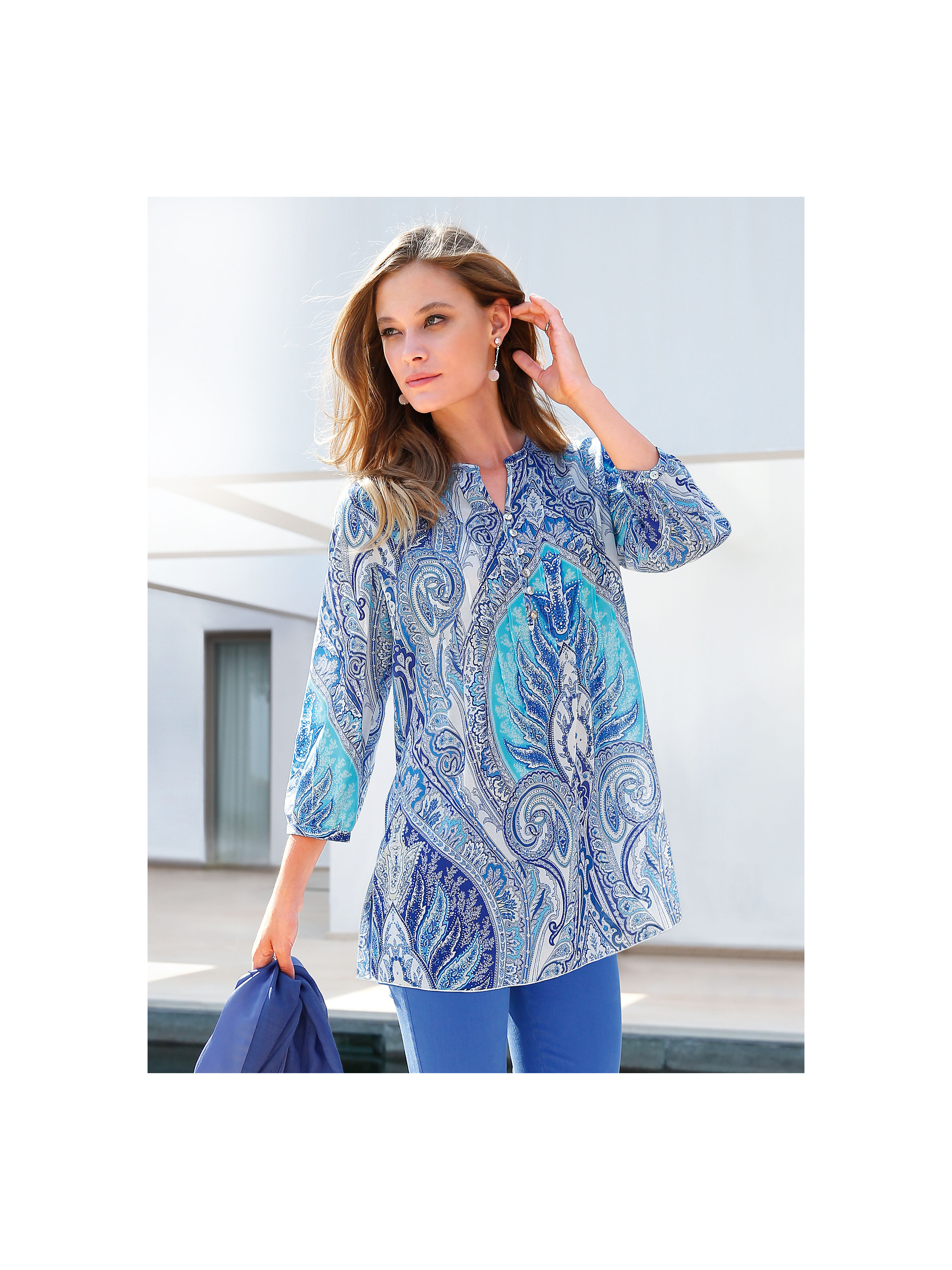 Image of Blouse Peter Hahn multicoloured