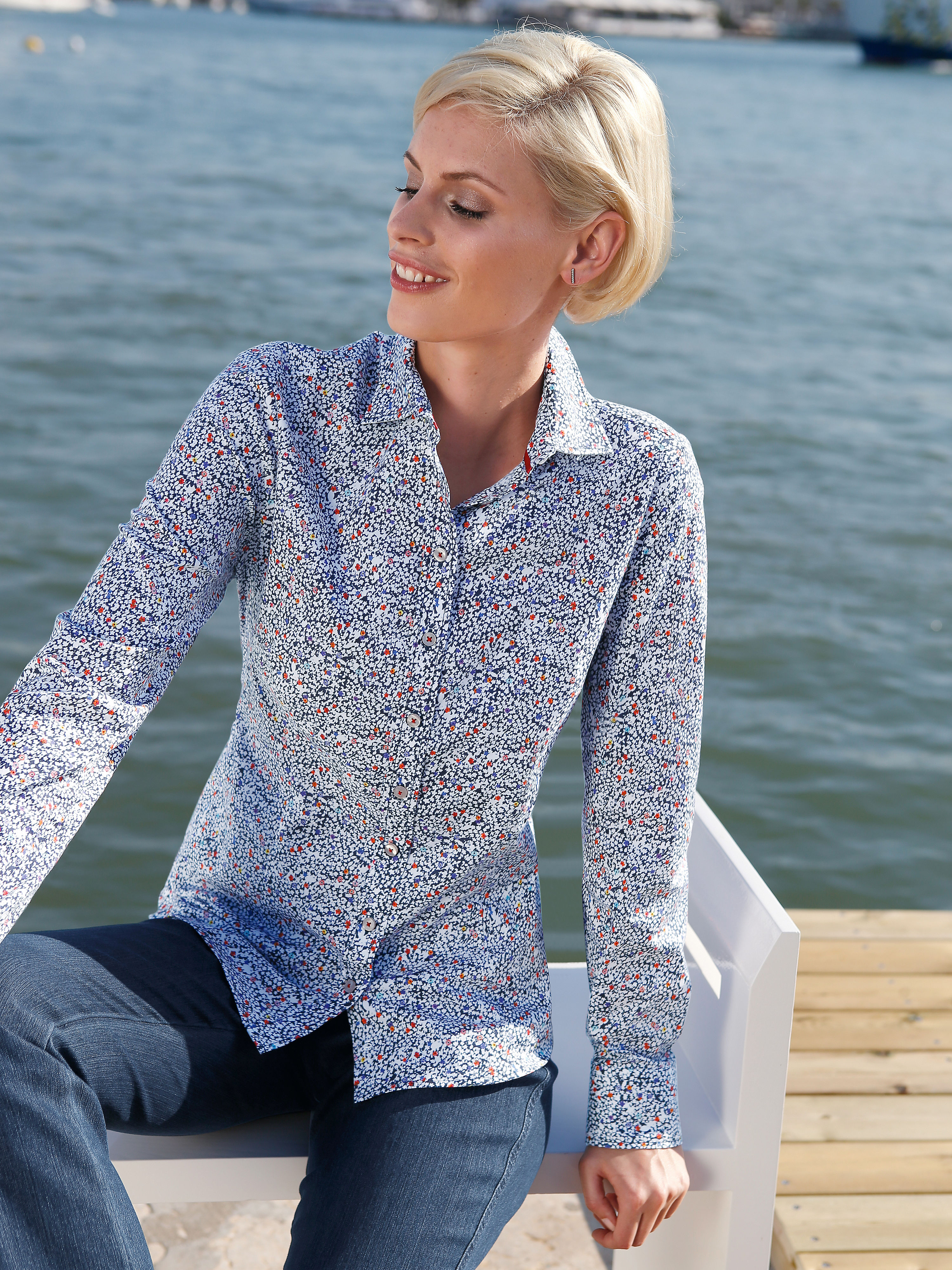 Image of Blouse Eterna multicoloured size: 14