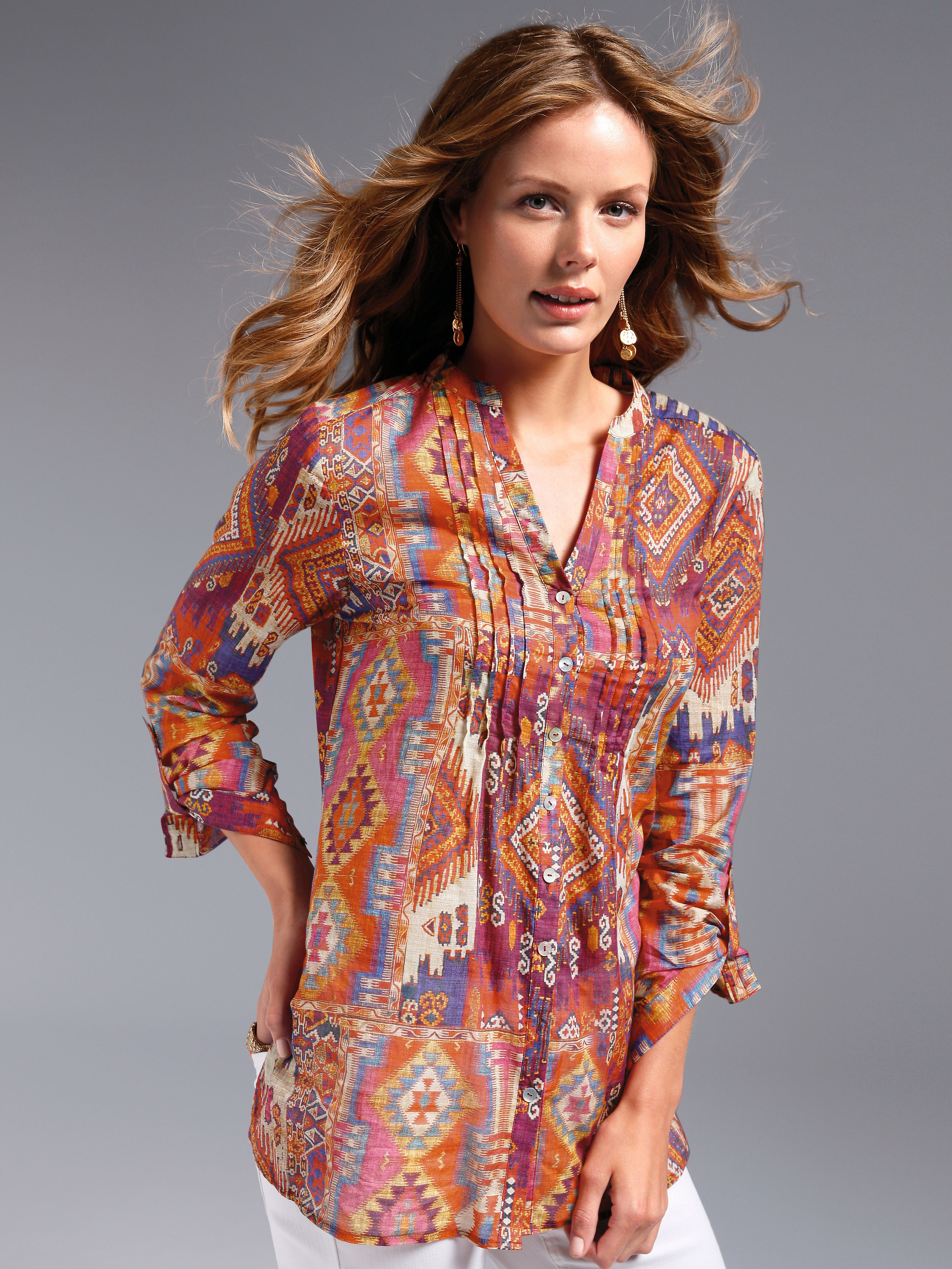 Image of Tunic Looxent multicoloured