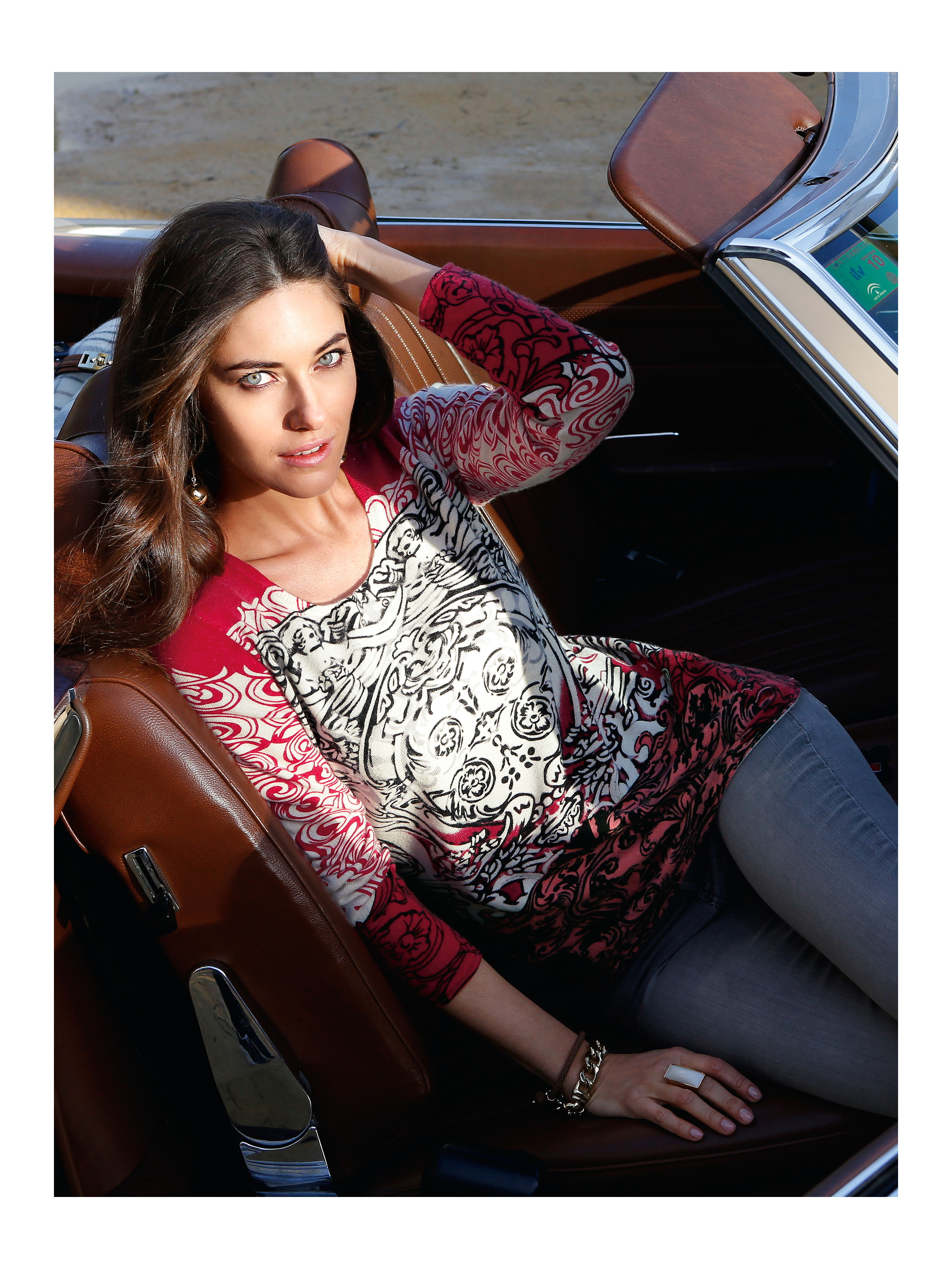 Image of Round neck jumper like a bird multicoloured