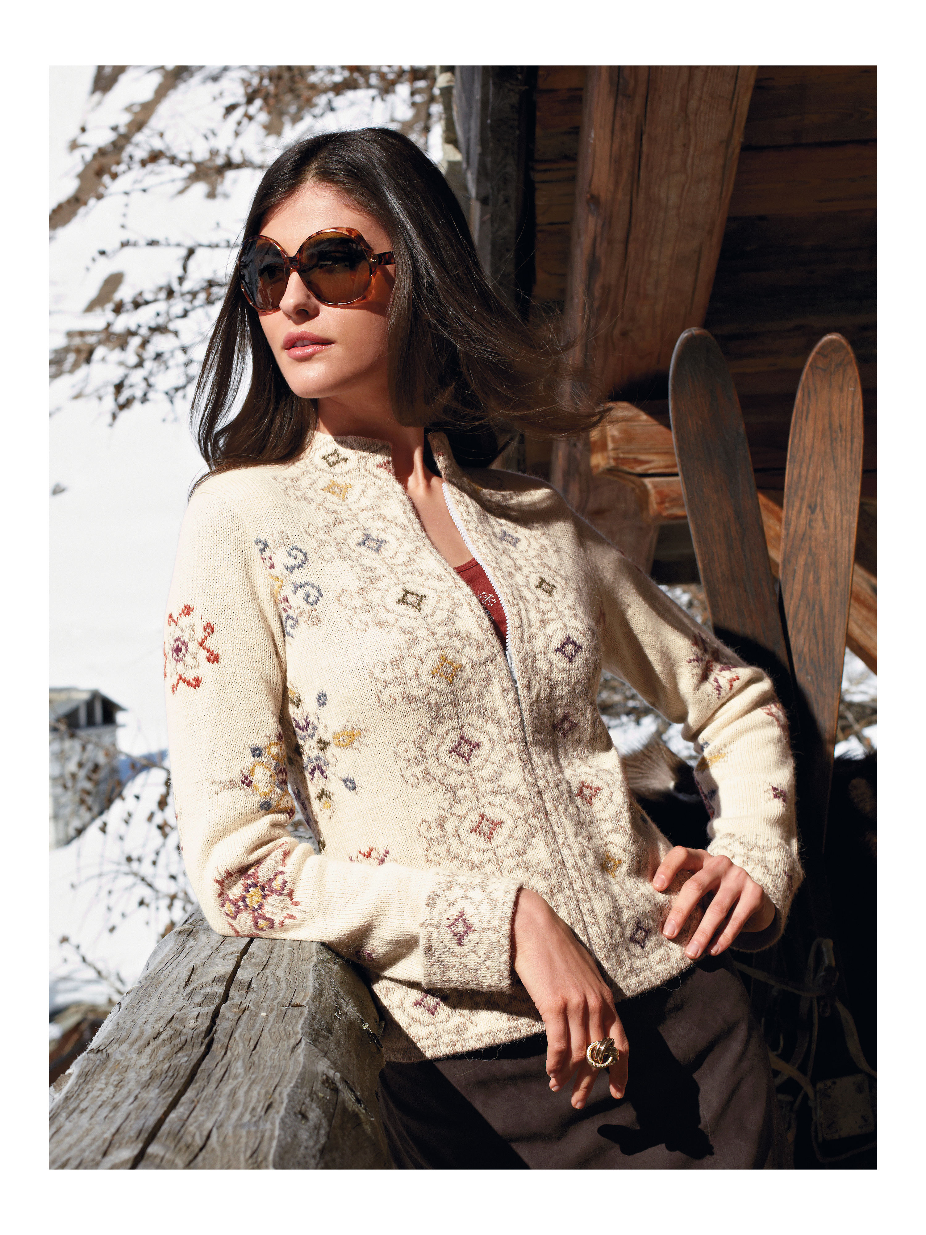 Image of Cardigan Peter Hahn multicoloured